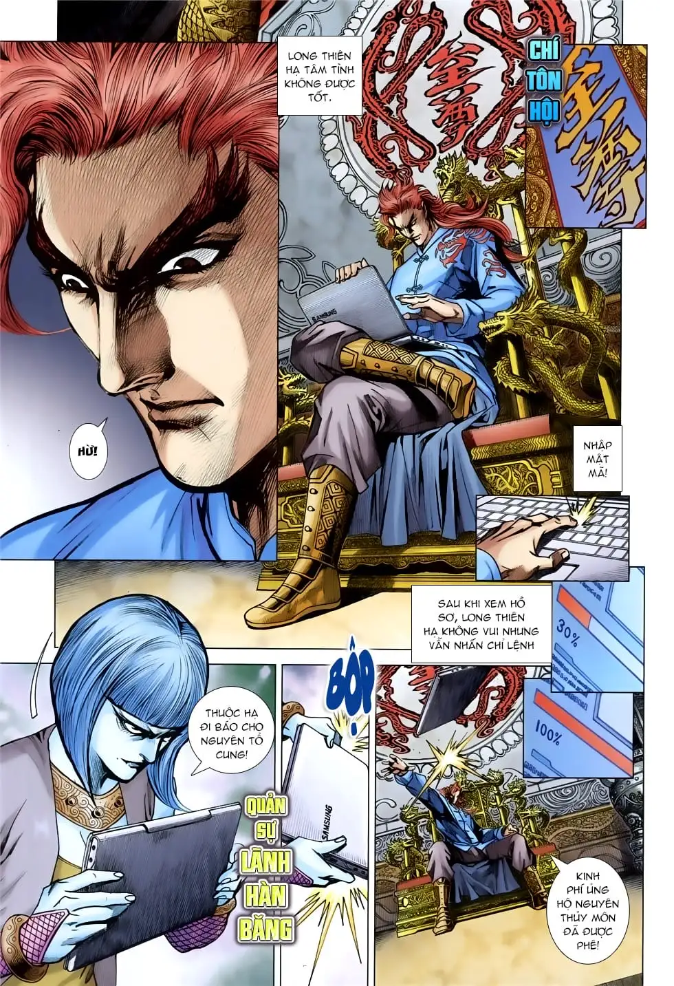 Truyện Tranh Tân Tác Long Hổ Môn trang 4