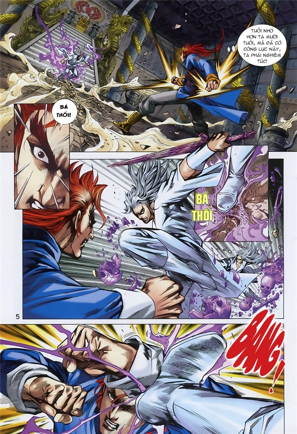 Truyện Tranh Tân Tác Long Hổ Môn trang 4