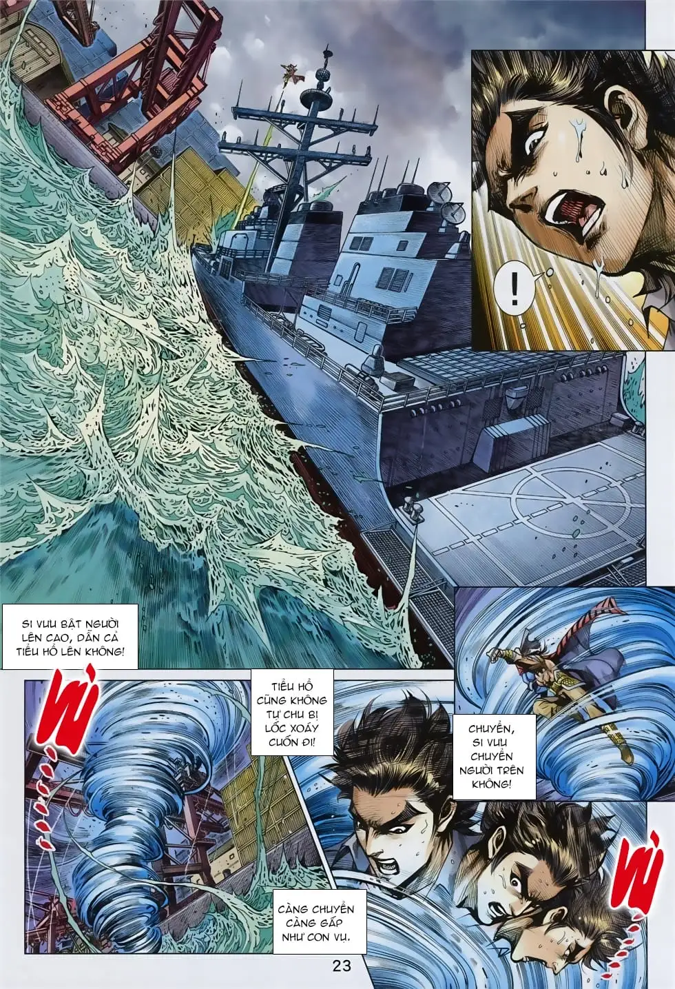 Truyện Tranh Tân Tác Long Hổ Môn trang 4