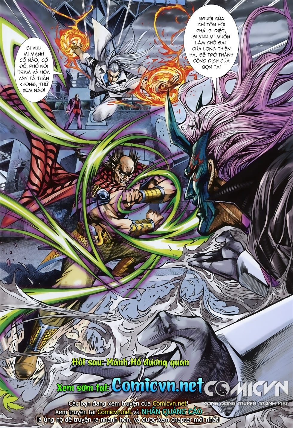 Truyện Tranh Tân Tác Long Hổ Môn trang 4