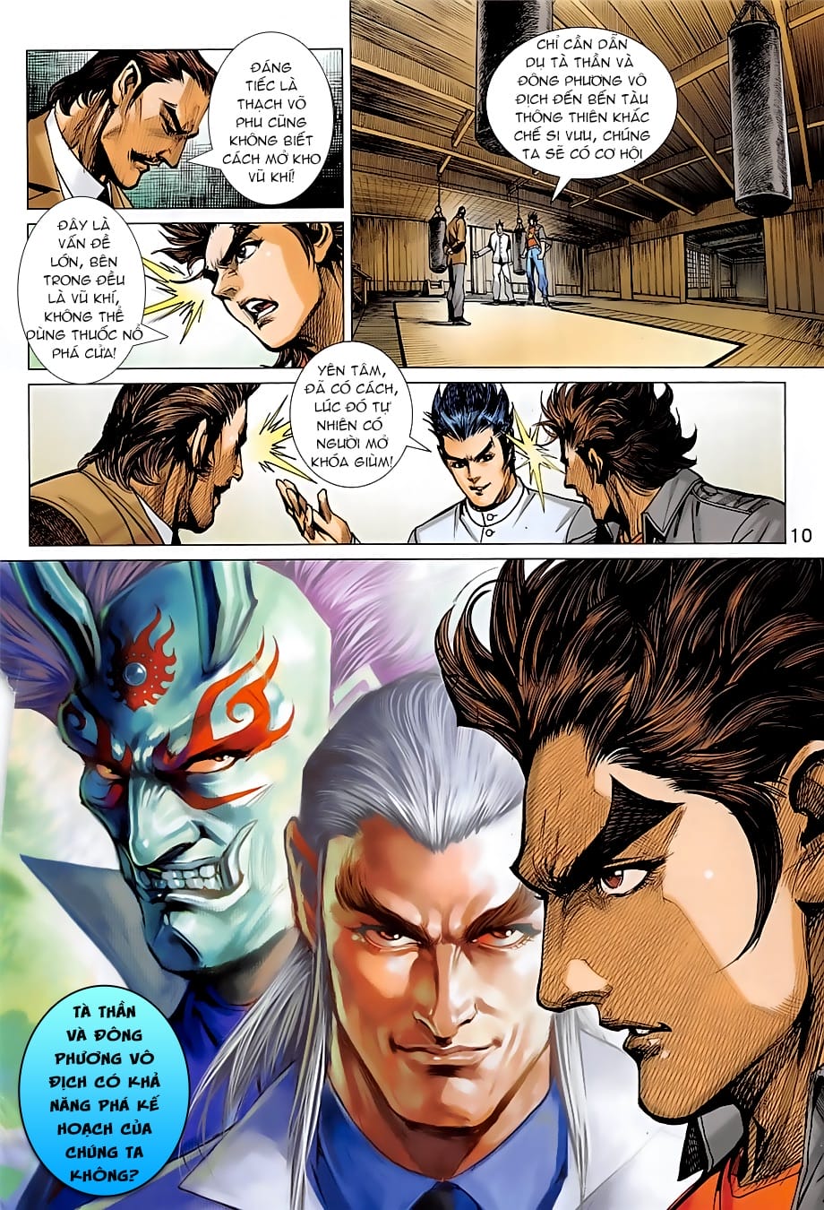 Truyện Tranh Tân Tác Long Hổ Môn trang 4