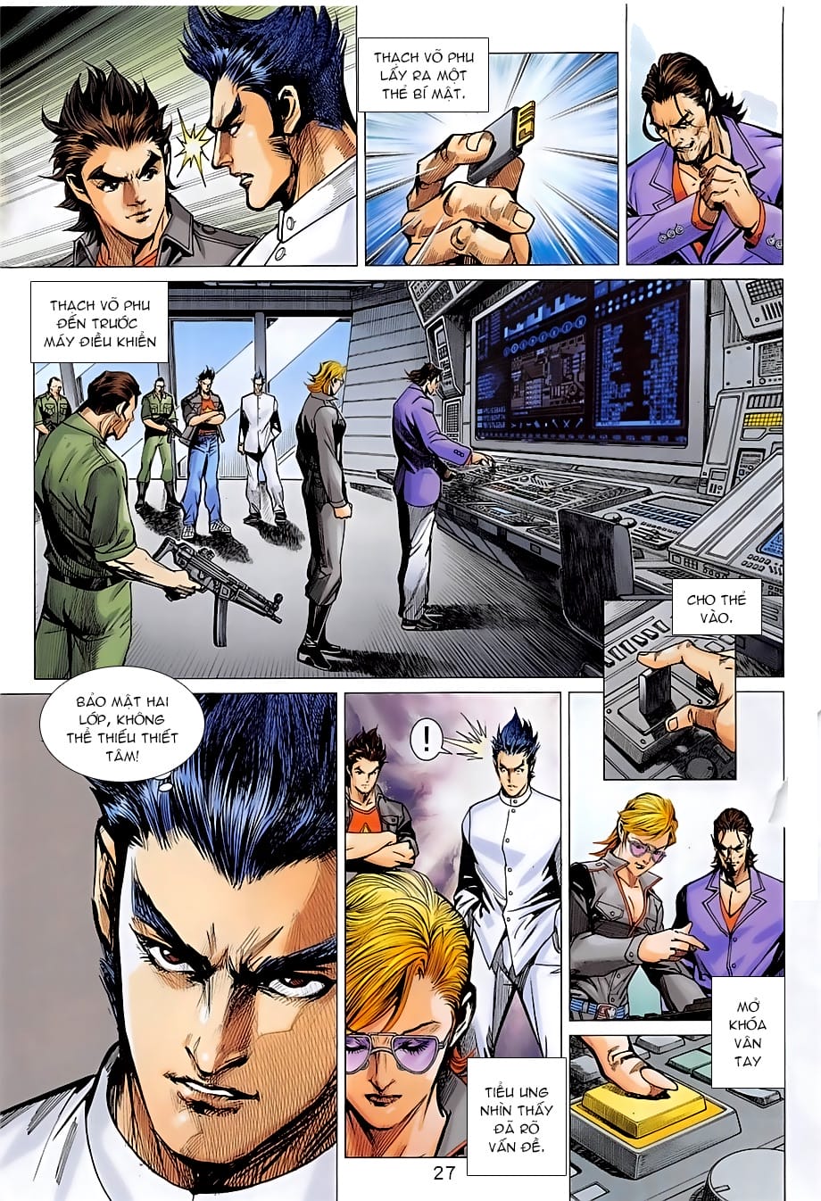 Truyện Tranh Tân Tác Long Hổ Môn trang 4