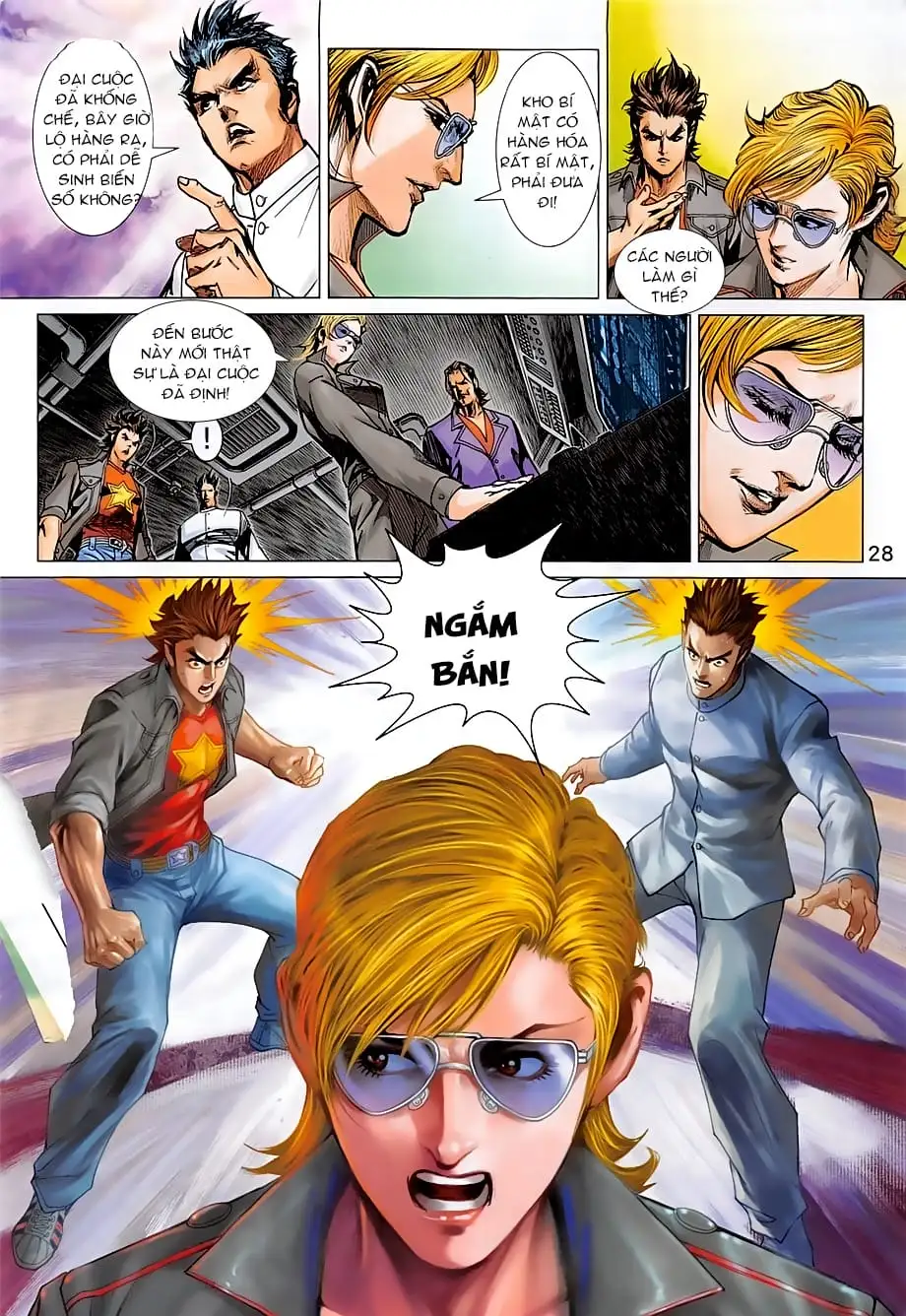 Truyện Tranh Tân Tác Long Hổ Môn trang 4