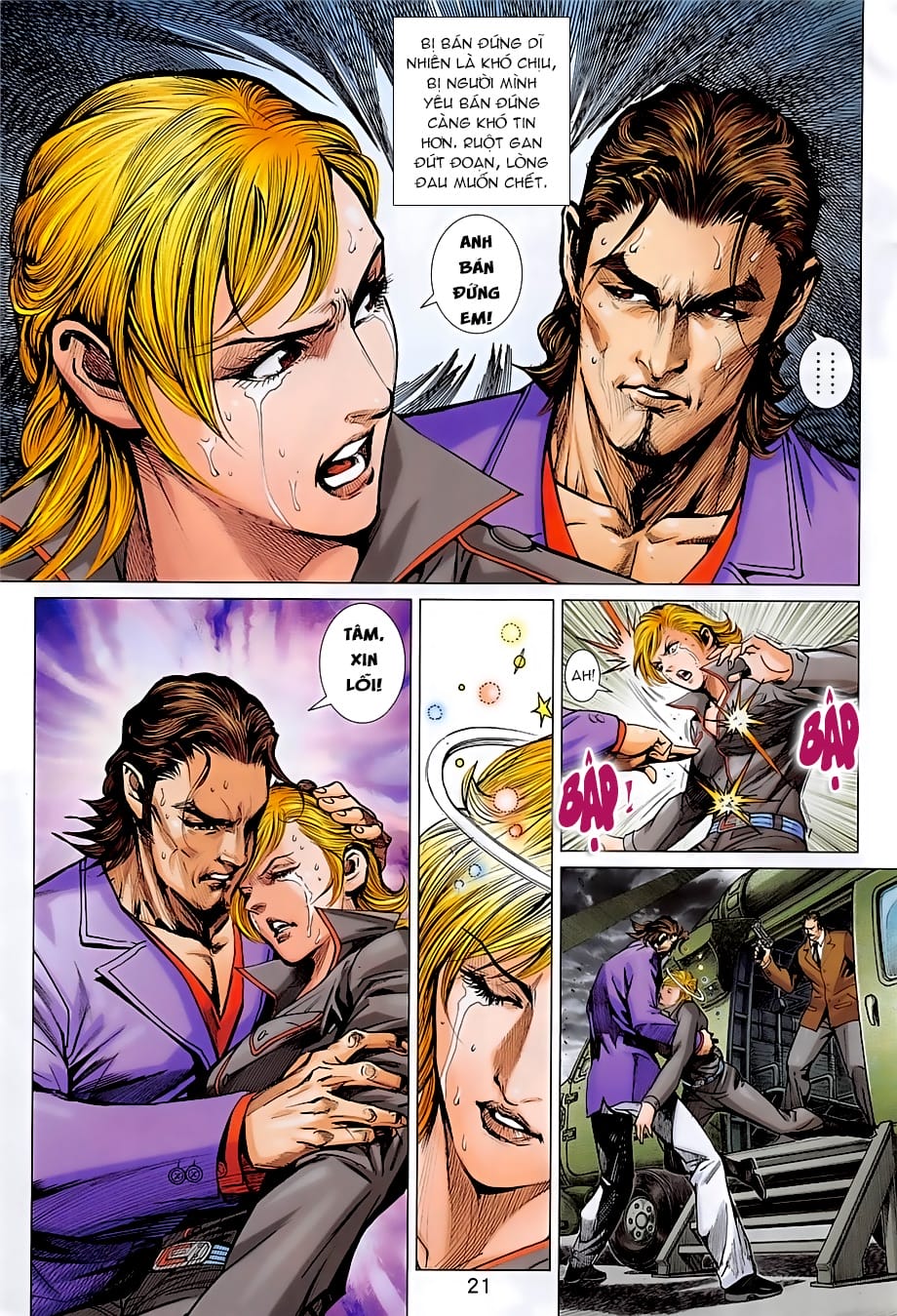 Truyện Tranh Tân Tác Long Hổ Môn trang 4