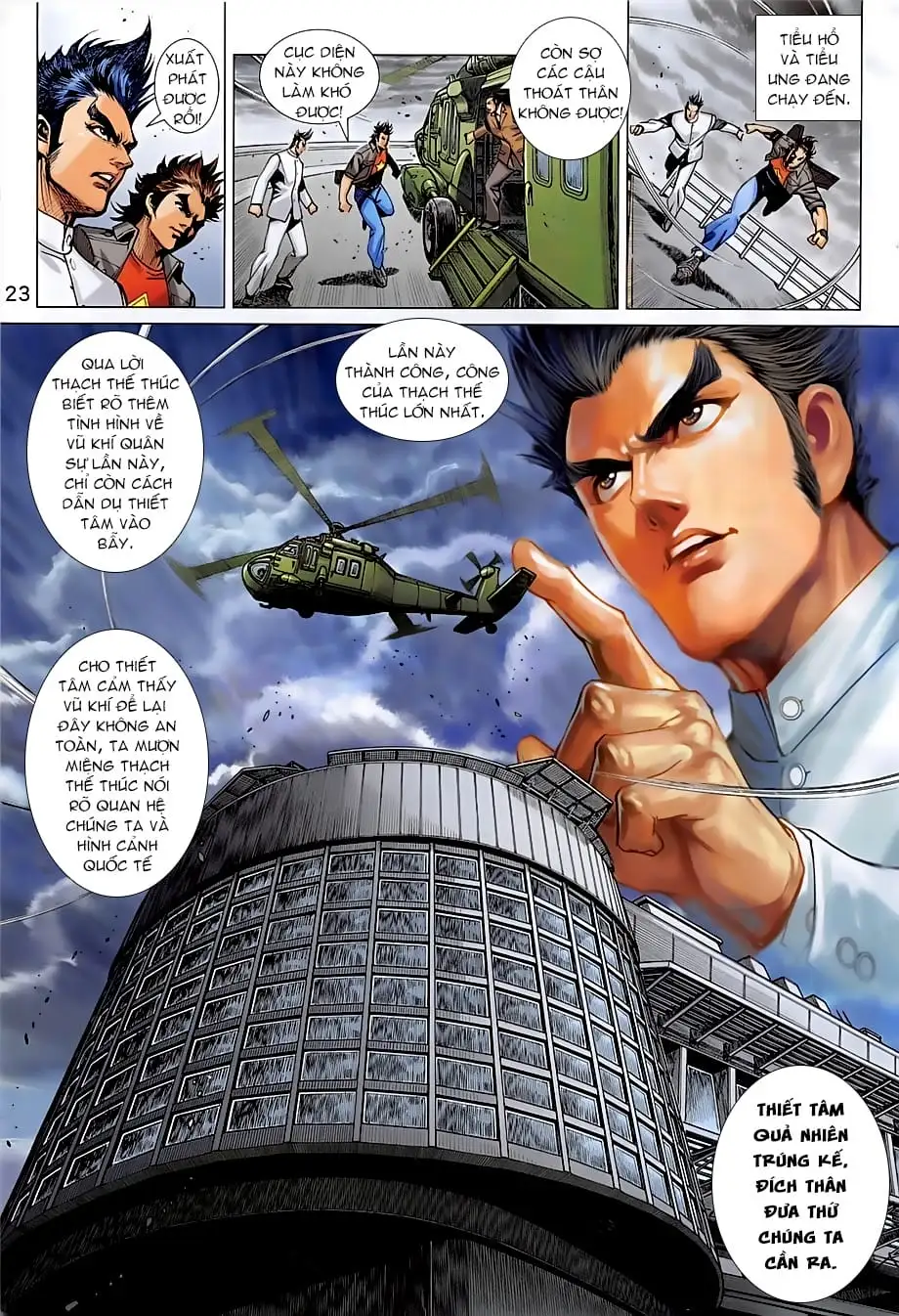 Truyện Tranh Tân Tác Long Hổ Môn trang 4