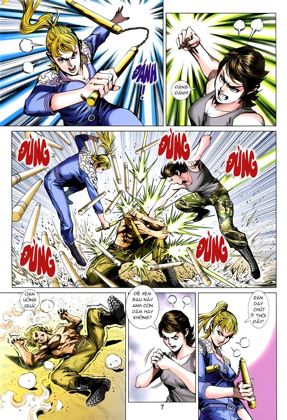 Truyện Tranh Tân Tác Long Hổ Môn trang 4