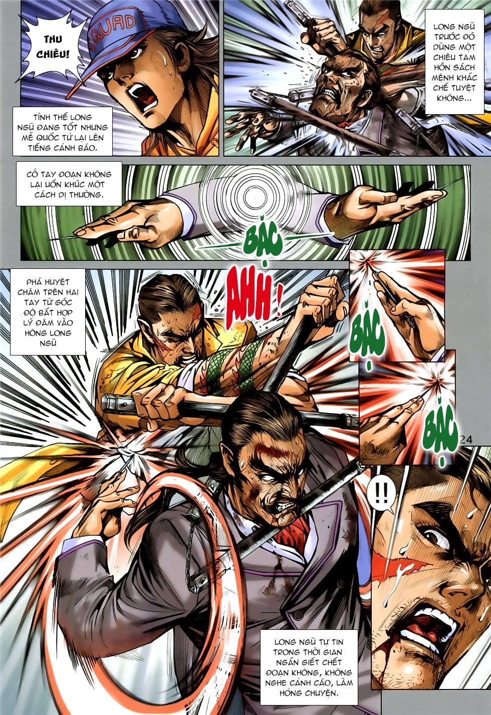 Truyện Tranh Tân Tác Long Hổ Môn trang 4