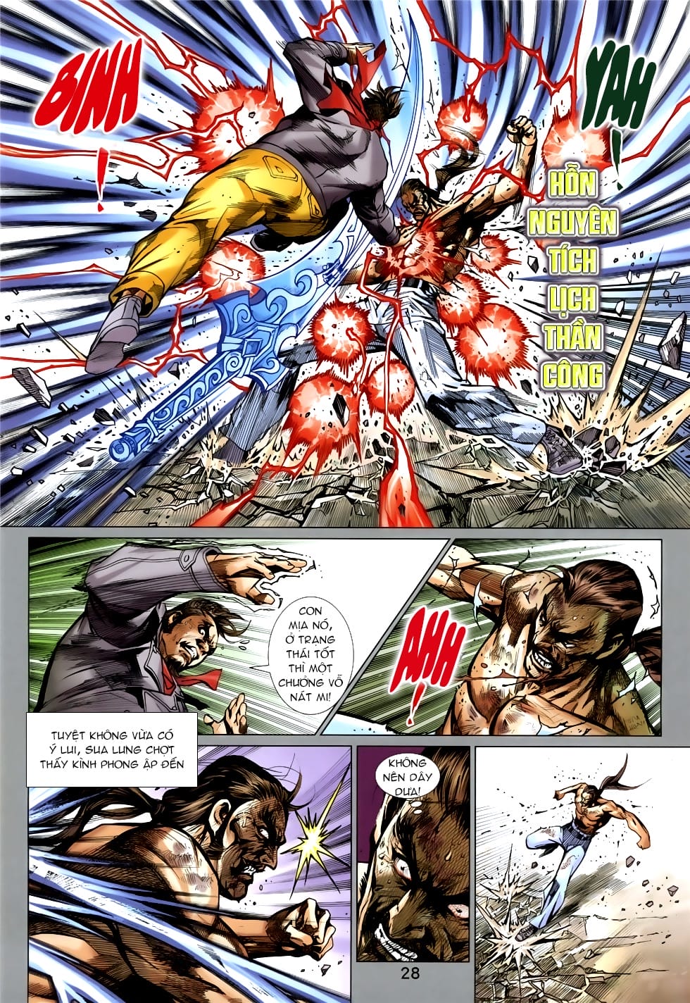 Truyện Tranh Tân Tác Long Hổ Môn trang 4