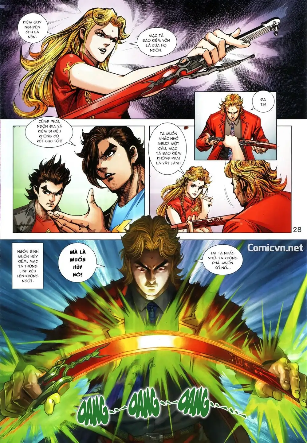 Truyện Tranh Tân Tác Long Hổ Môn trang 4