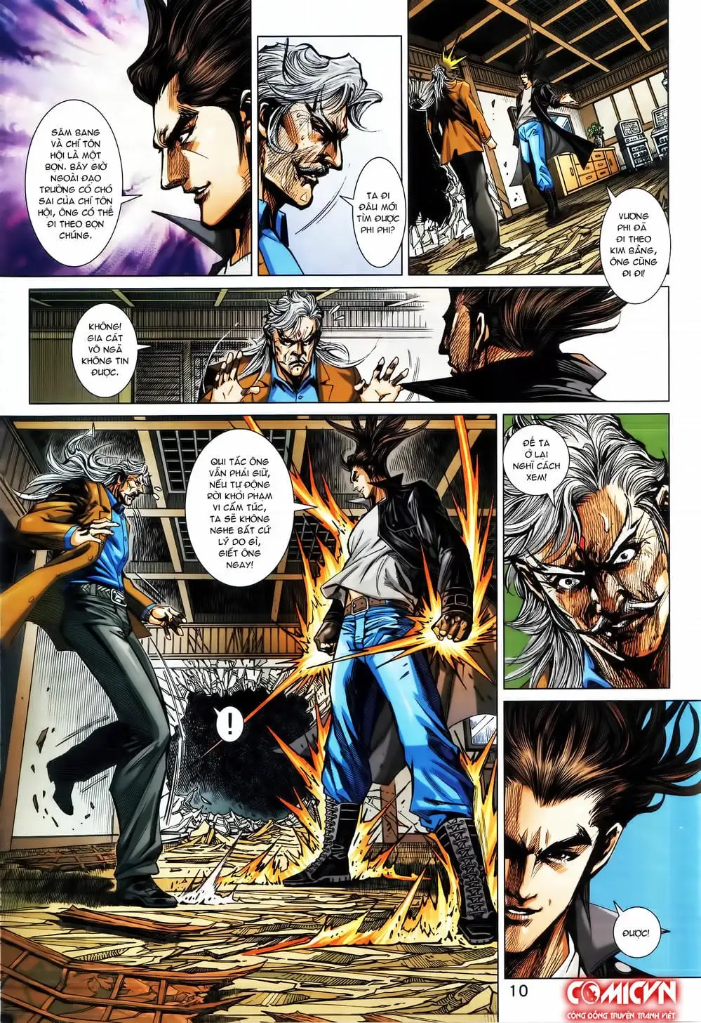 Truyện Tranh Tân Tác Long Hổ Môn trang 4