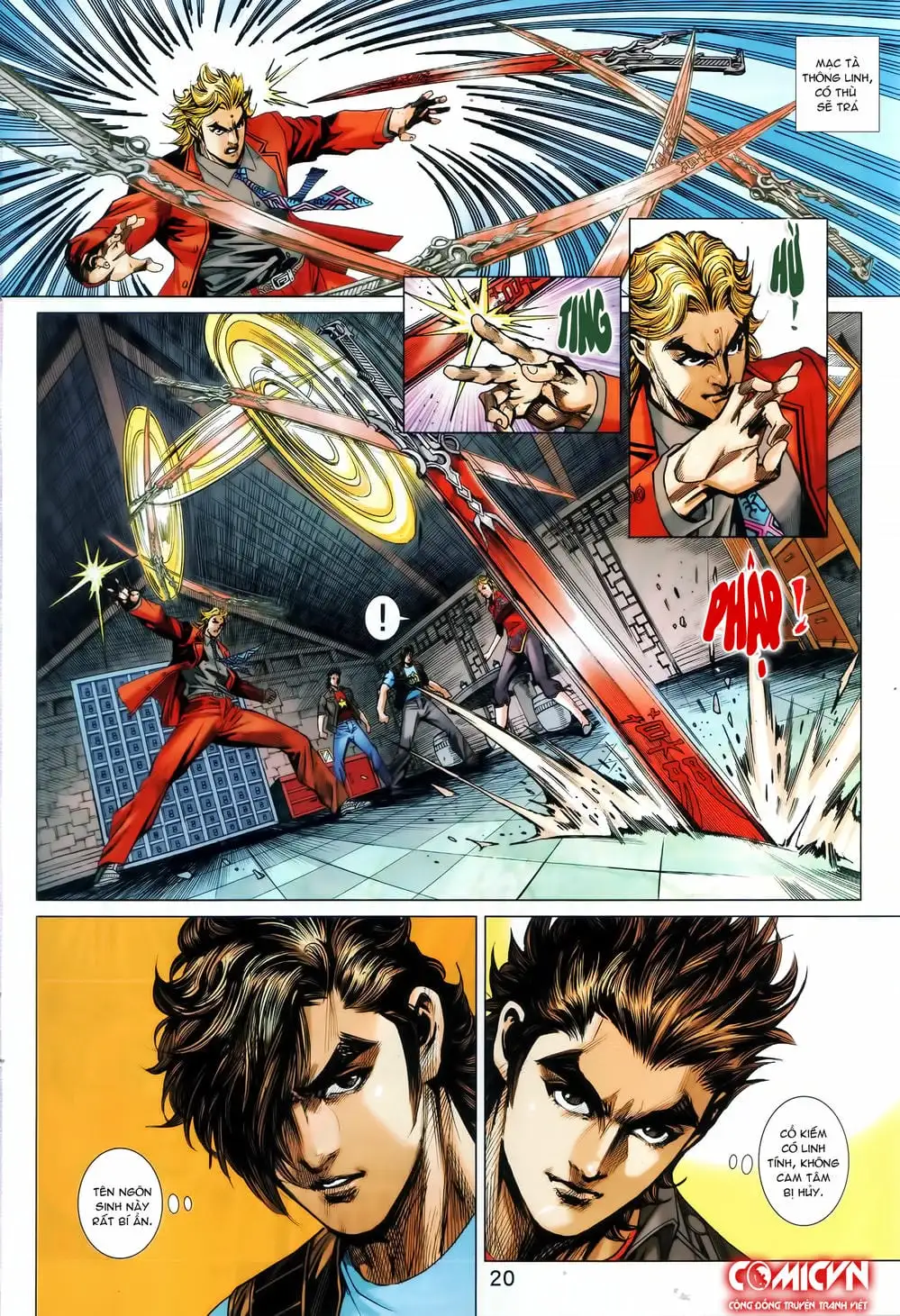 Truyện Tranh Tân Tác Long Hổ Môn trang 4