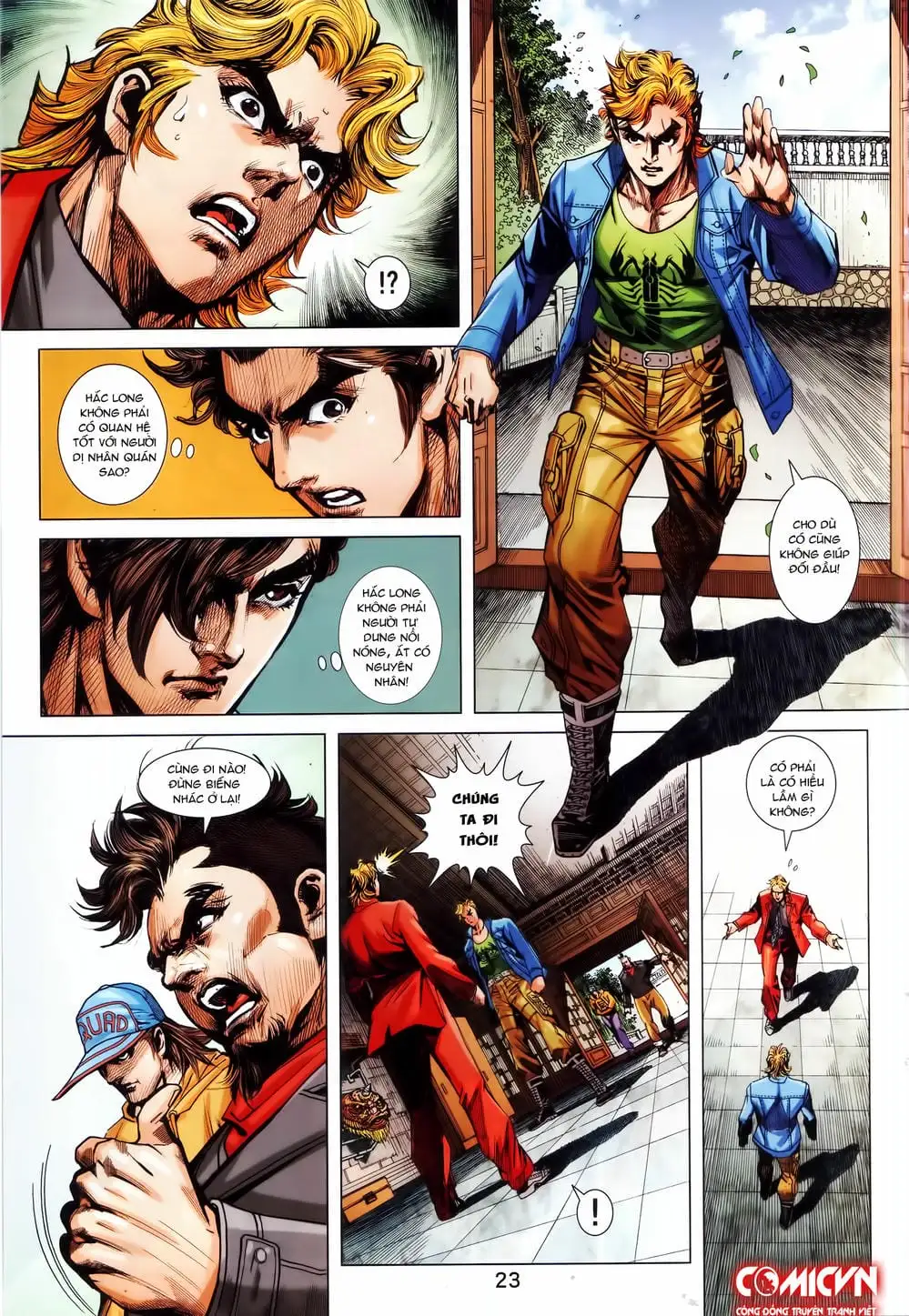 Truyện Tranh Tân Tác Long Hổ Môn trang 4