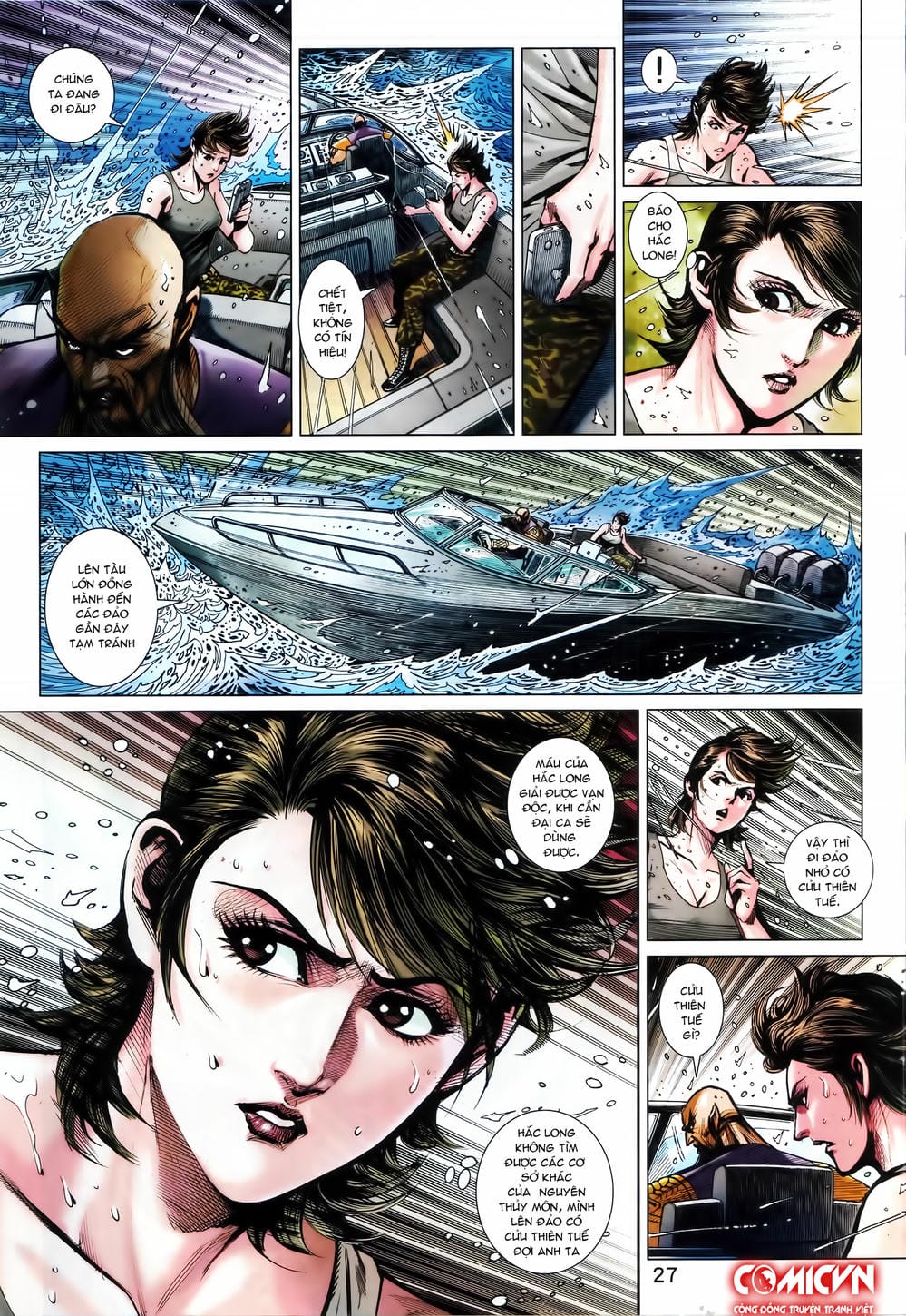 Truyện Tranh Tân Tác Long Hổ Môn trang 4