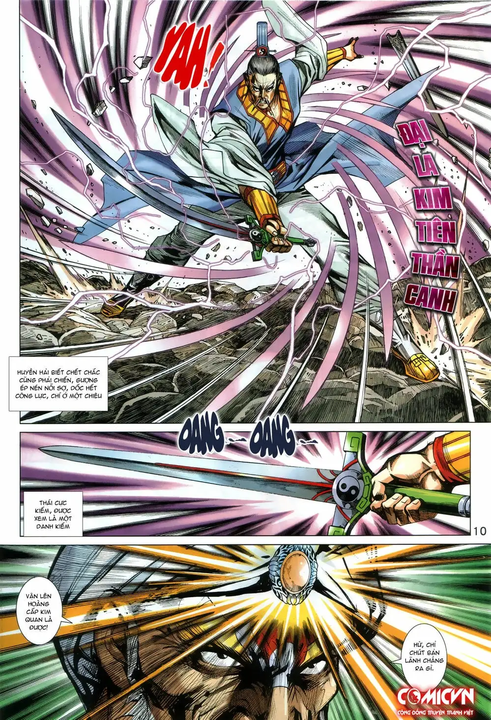 Truyện Tranh Tân Tác Long Hổ Môn trang 4