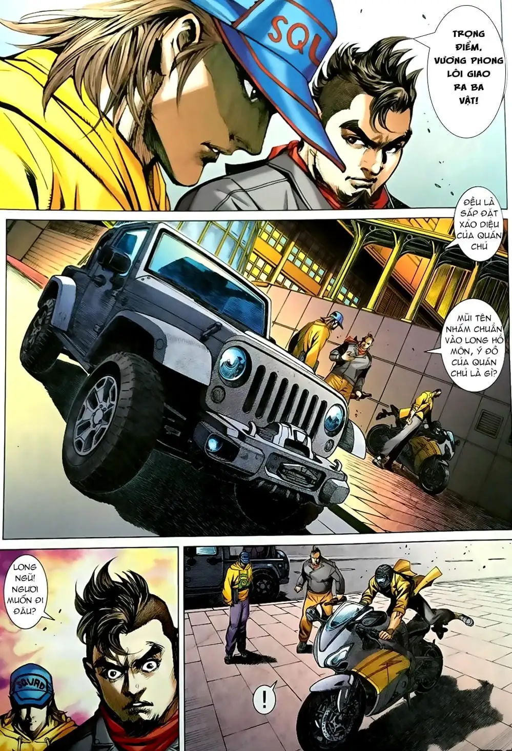 Truyện Tranh Tân Tác Long Hổ Môn trang 4