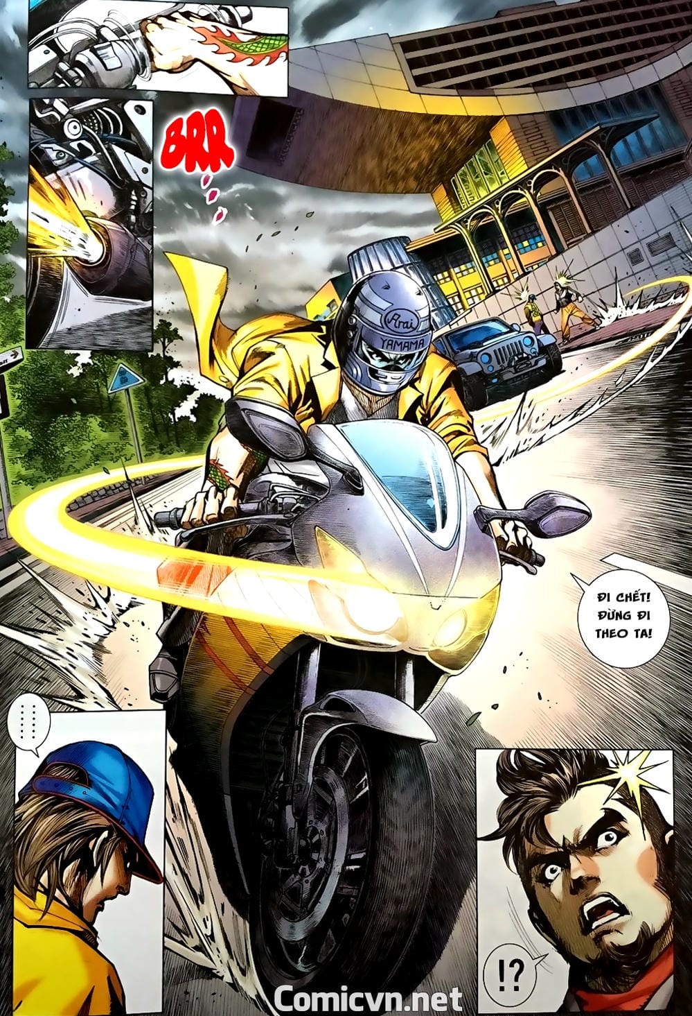 Truyện Tranh Tân Tác Long Hổ Môn trang 4