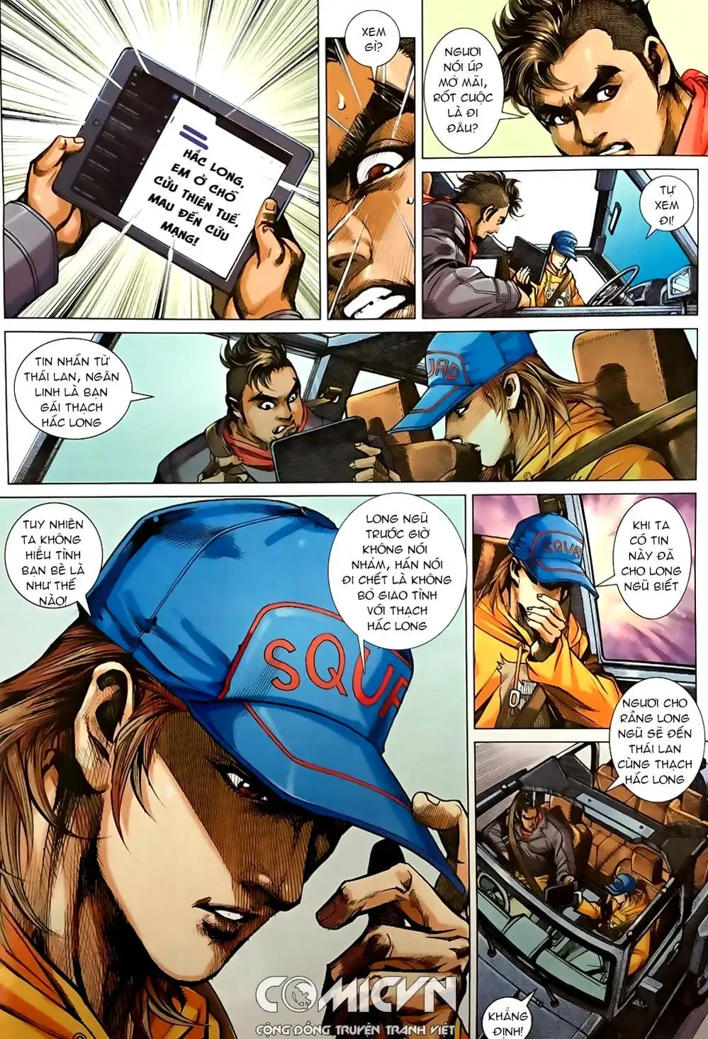 Truyện Tranh Tân Tác Long Hổ Môn trang 4