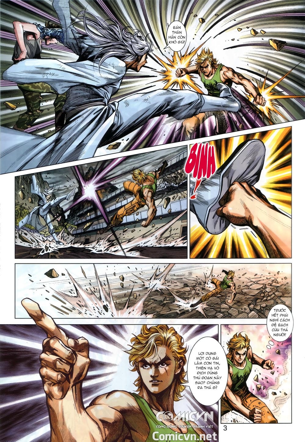 Truyện Tranh Tân Tác Long Hổ Môn trang 4