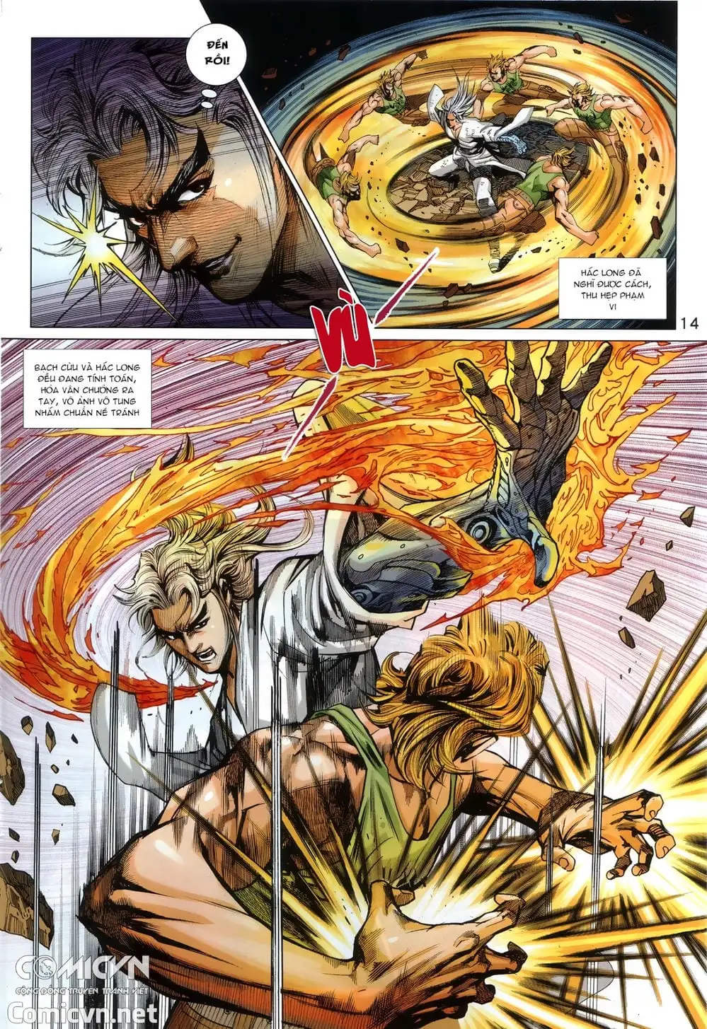 Truyện Tranh Tân Tác Long Hổ Môn trang 4