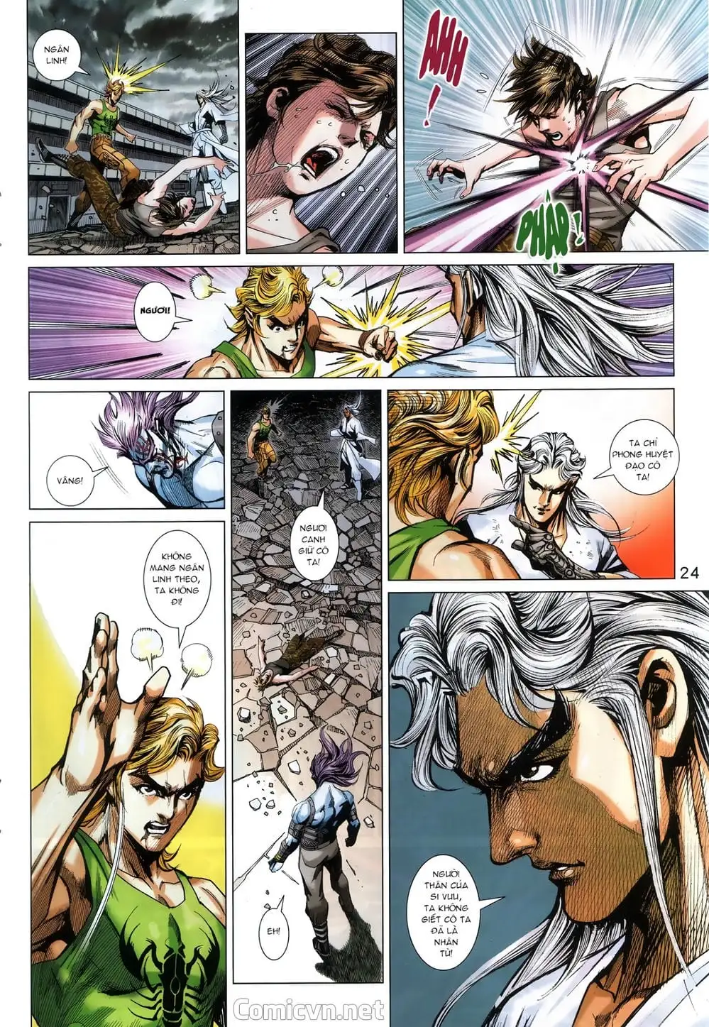 Truyện Tranh Tân Tác Long Hổ Môn trang 4