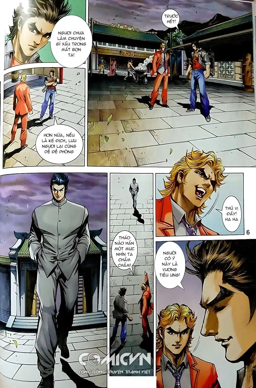 Truyện Tranh Tân Tác Long Hổ Môn trang 4