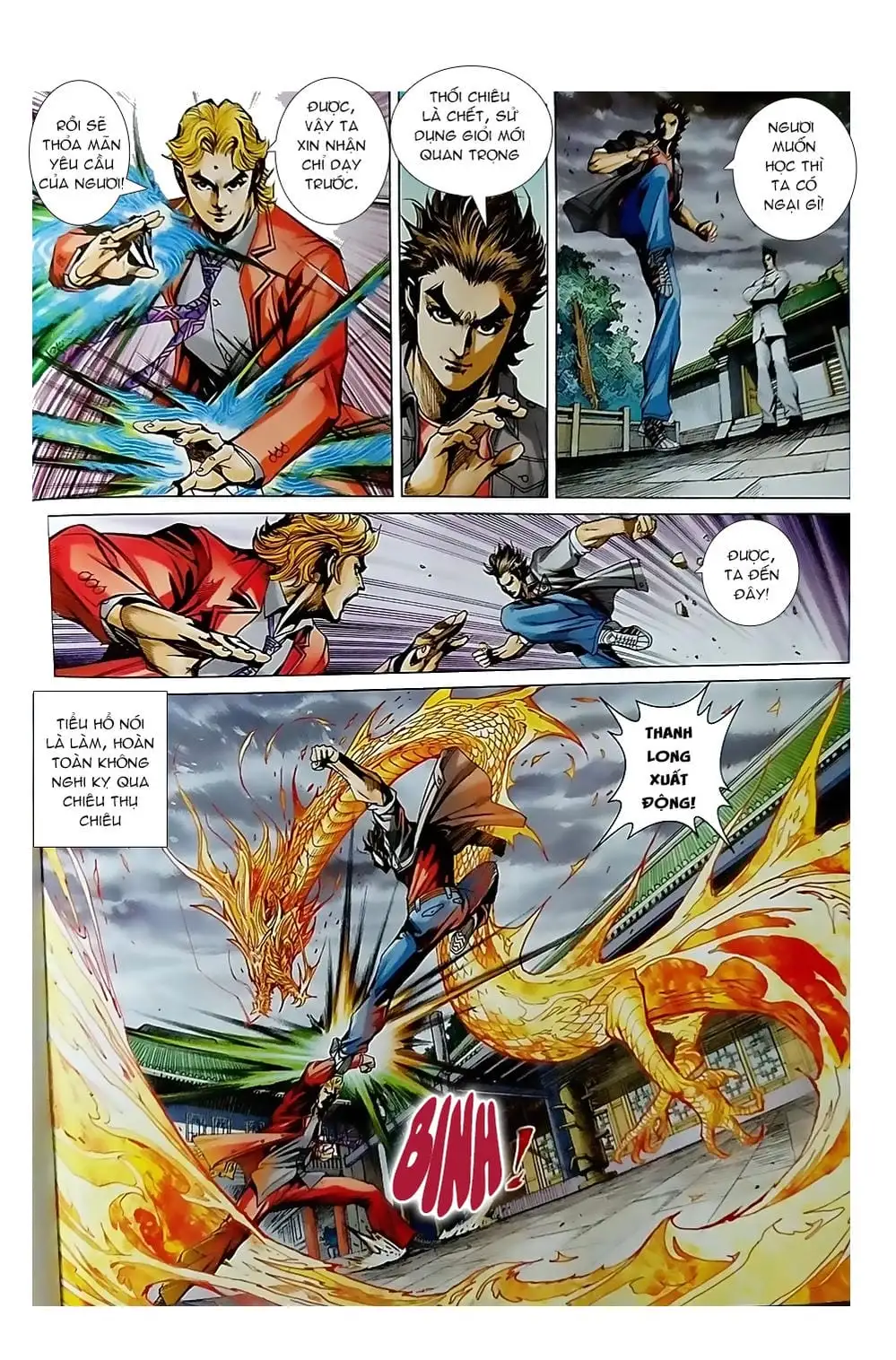 Truyện Tranh Tân Tác Long Hổ Môn trang 4