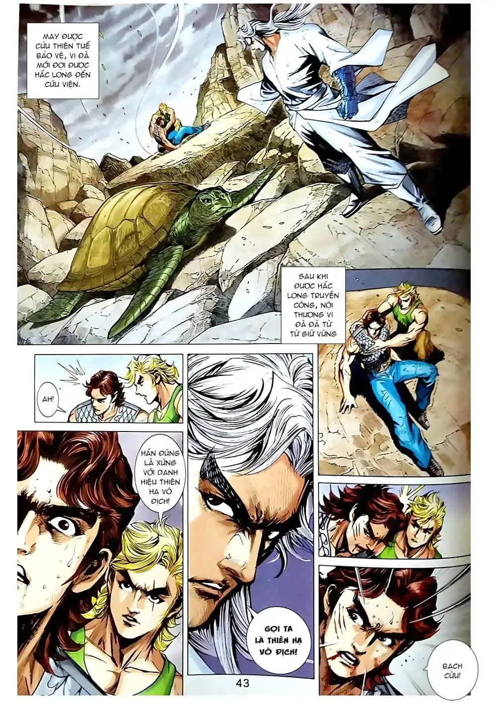 Truyện Tranh Tân Tác Long Hổ Môn trang 4