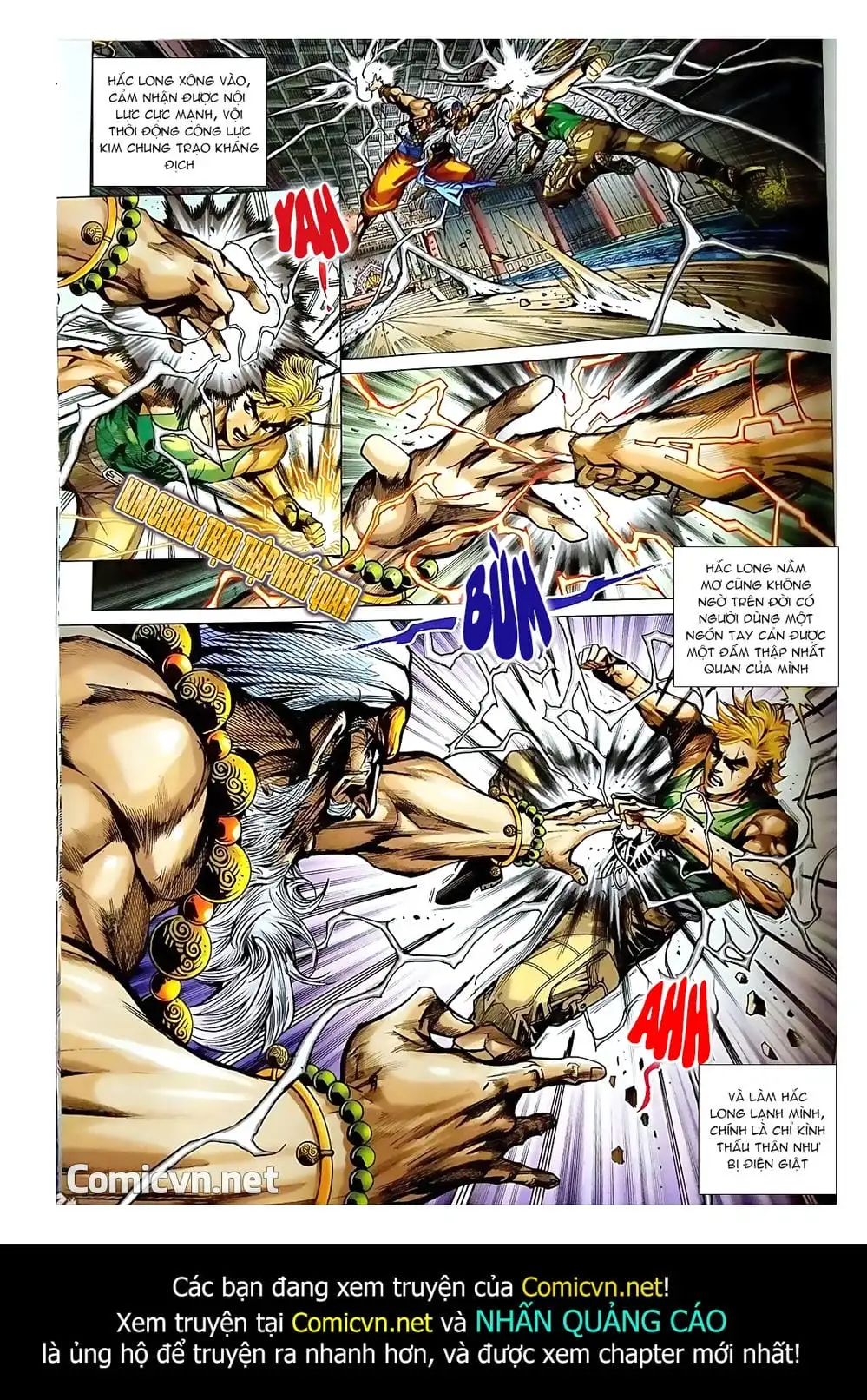 Truyện Tranh Tân Tác Long Hổ Môn trang 4