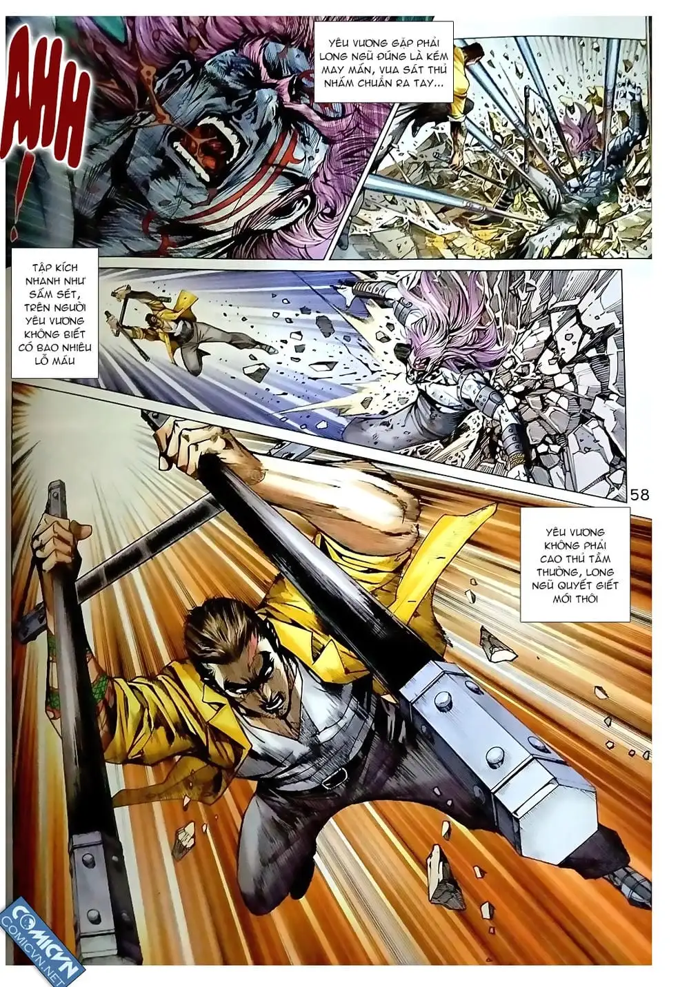 Truyện Tranh Tân Tác Long Hổ Môn trang 4