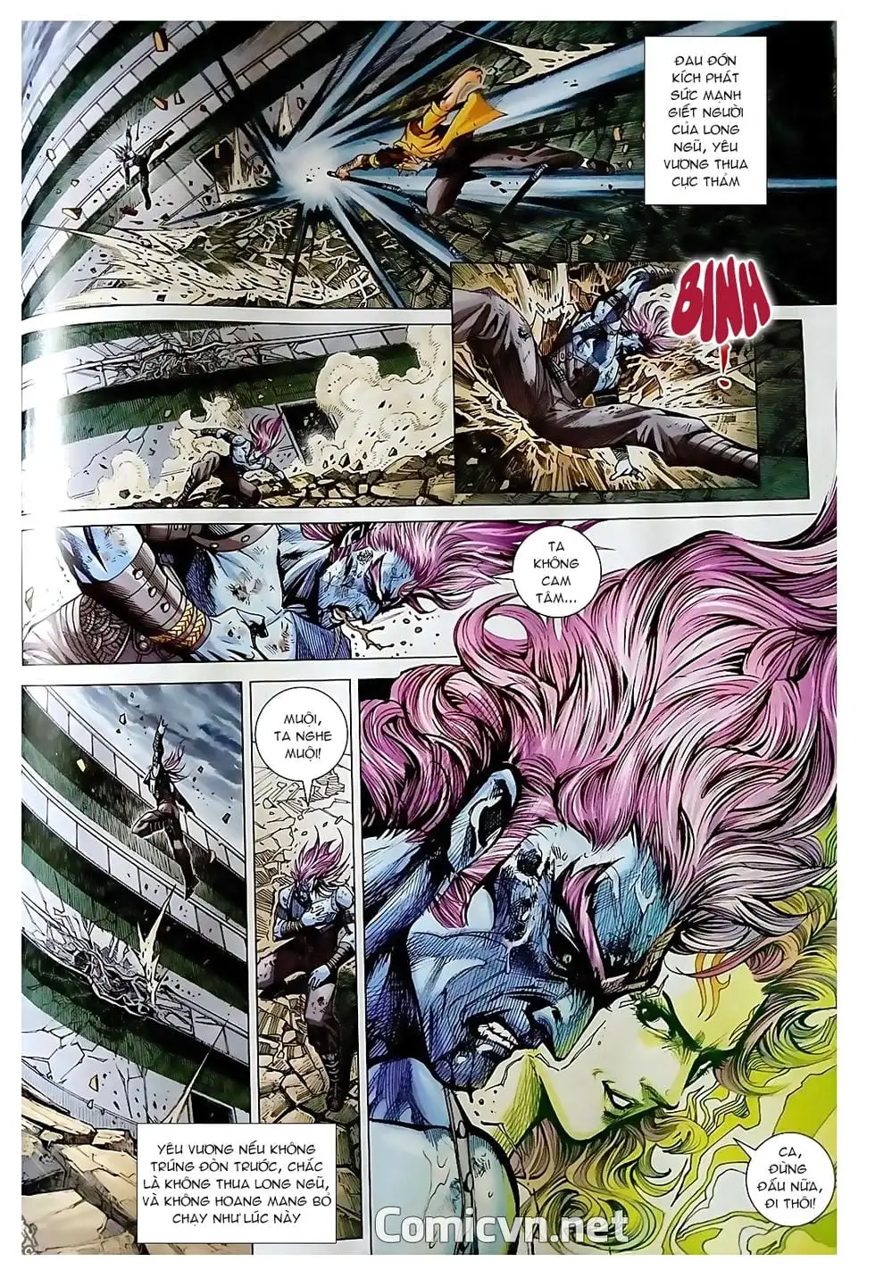 Truyện Tranh Tân Tác Long Hổ Môn trang 4
