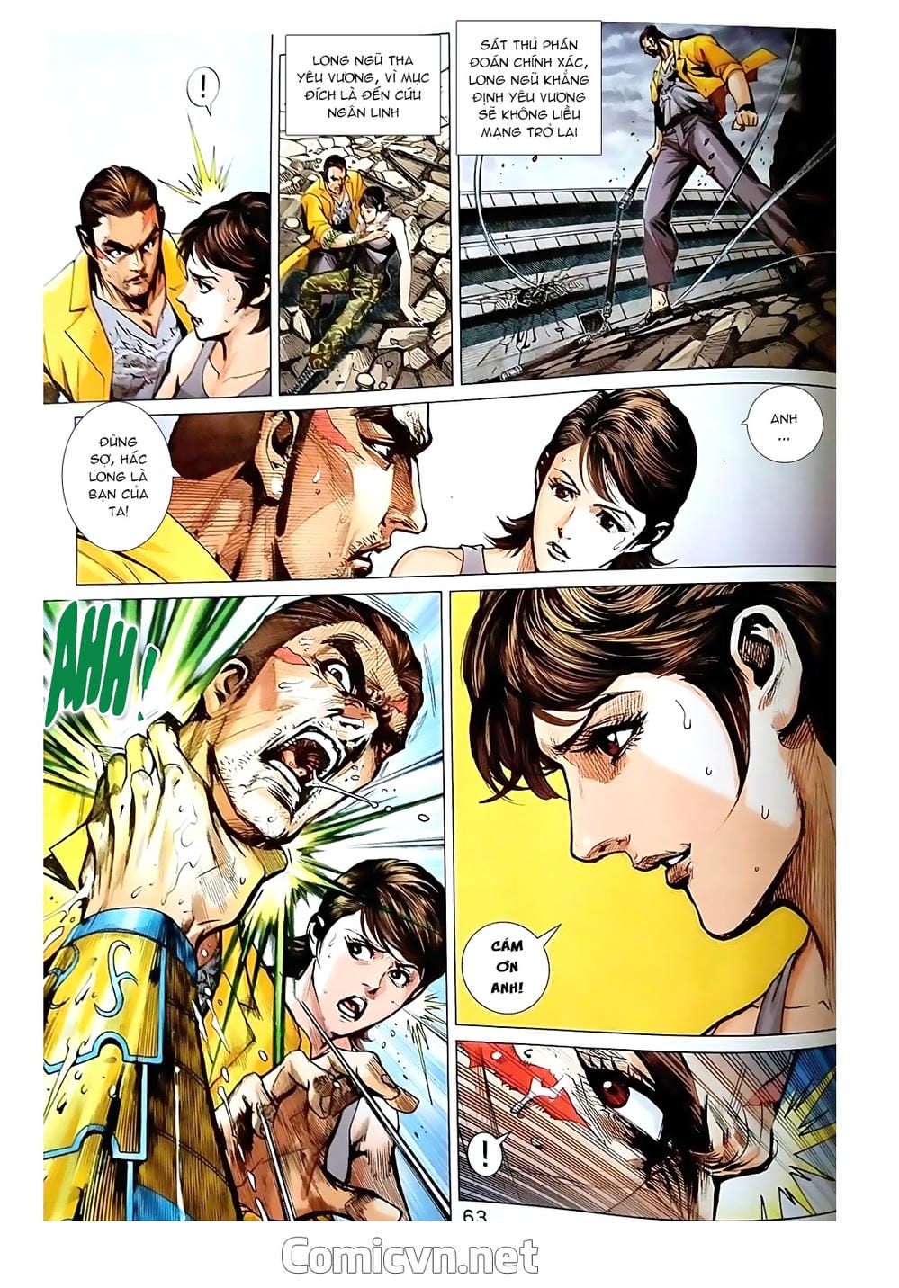 Truyện Tranh Tân Tác Long Hổ Môn trang 4