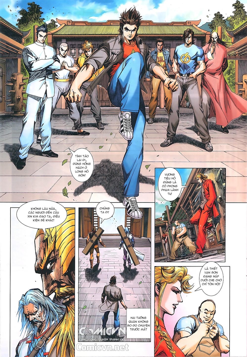 Truyện Tranh Tân Tác Long Hổ Môn trang 4