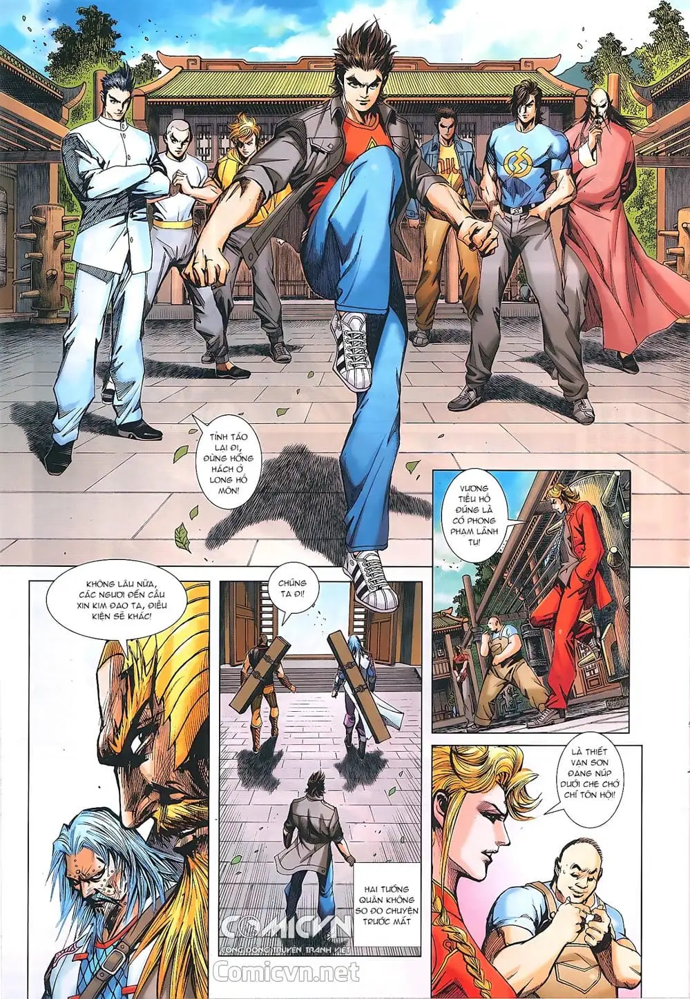 Truyện Tranh Tân Tác Long Hổ Môn trang 4