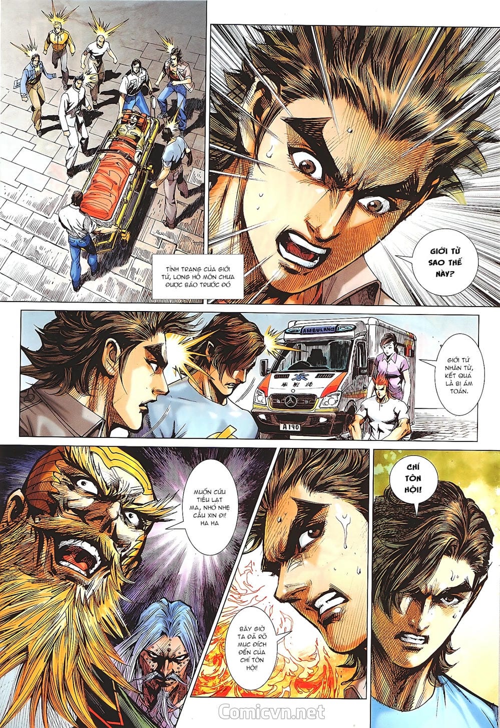 Truyện Tranh Tân Tác Long Hổ Môn trang 4