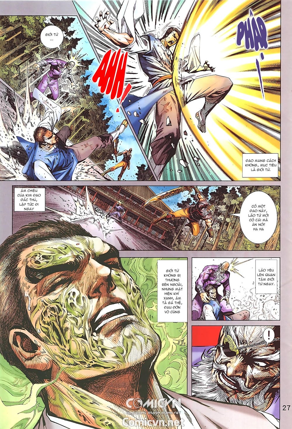 Truyện Tranh Tân Tác Long Hổ Môn trang 4