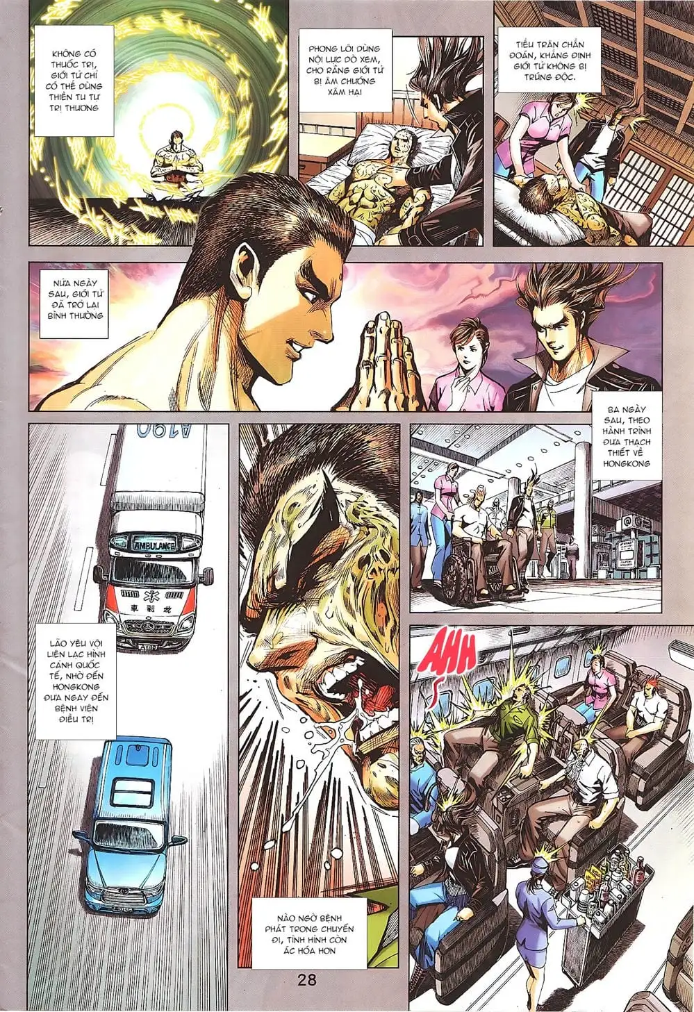 Truyện Tranh Tân Tác Long Hổ Môn trang 4