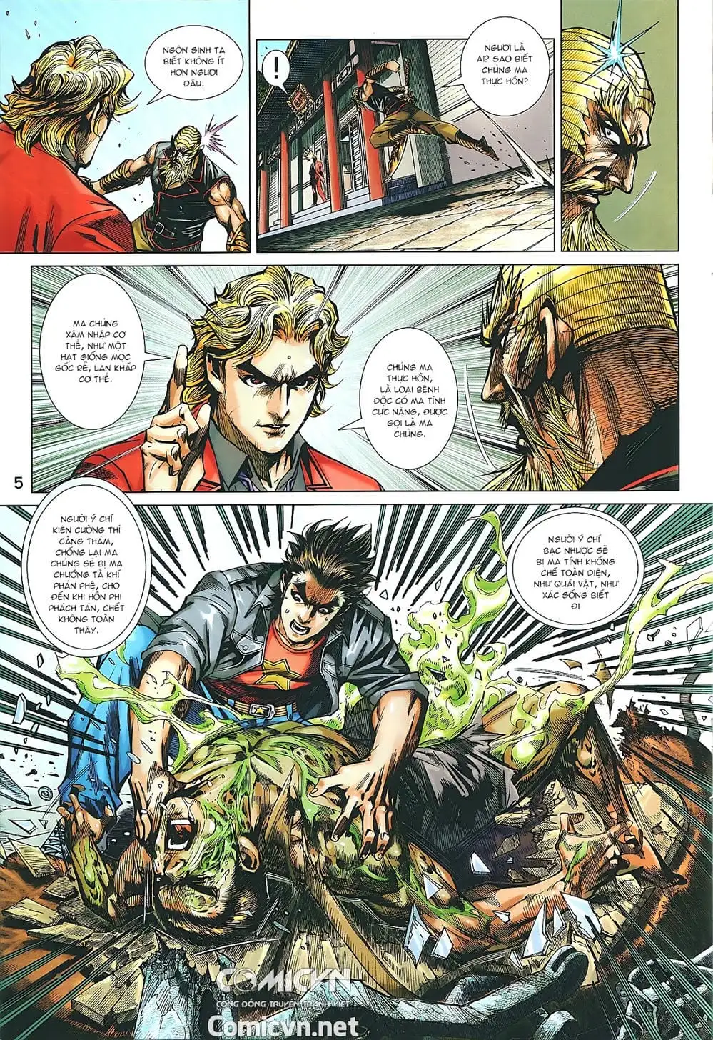 Truyện Tranh Tân Tác Long Hổ Môn trang 4