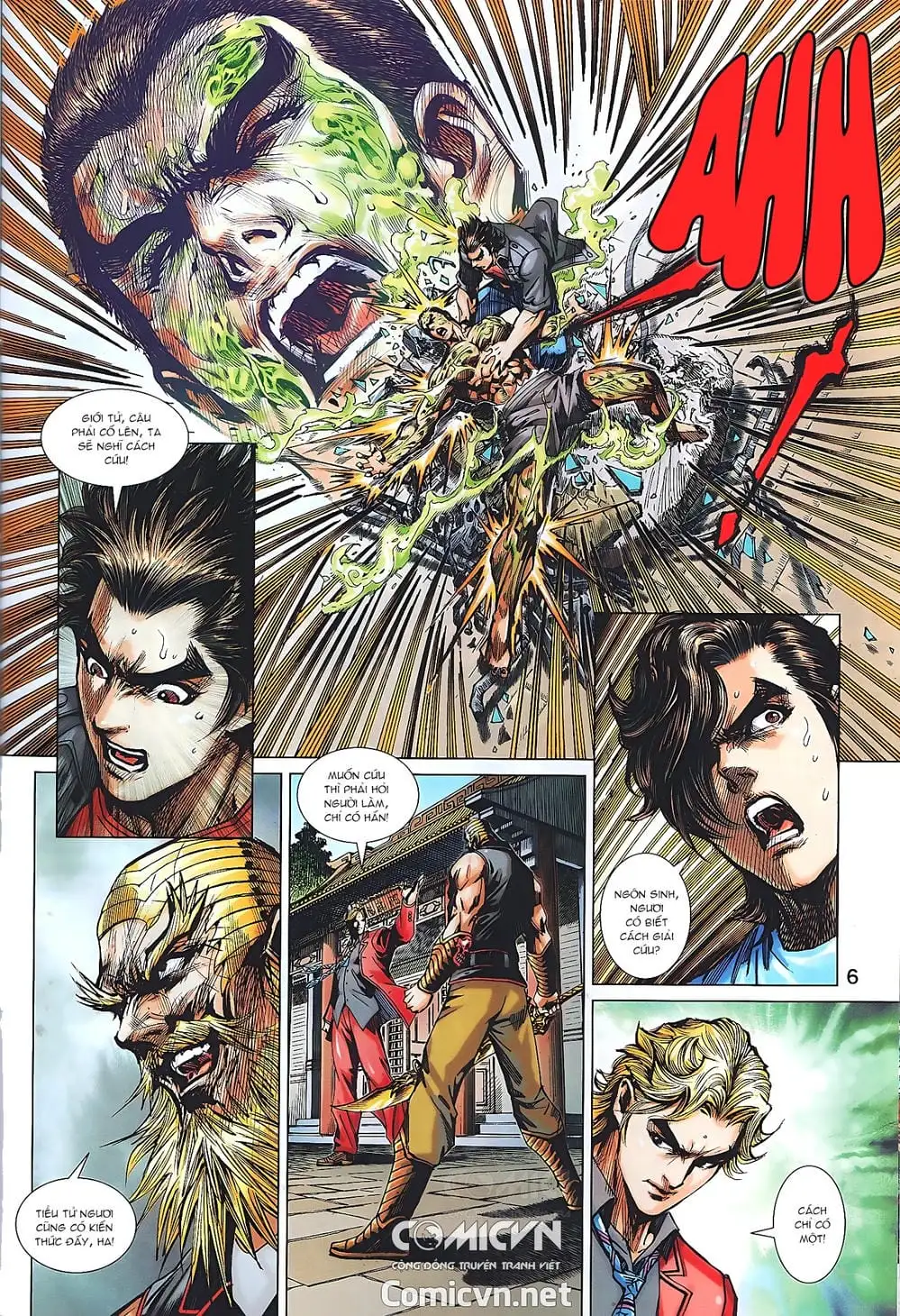 Truyện Tranh Tân Tác Long Hổ Môn trang 4