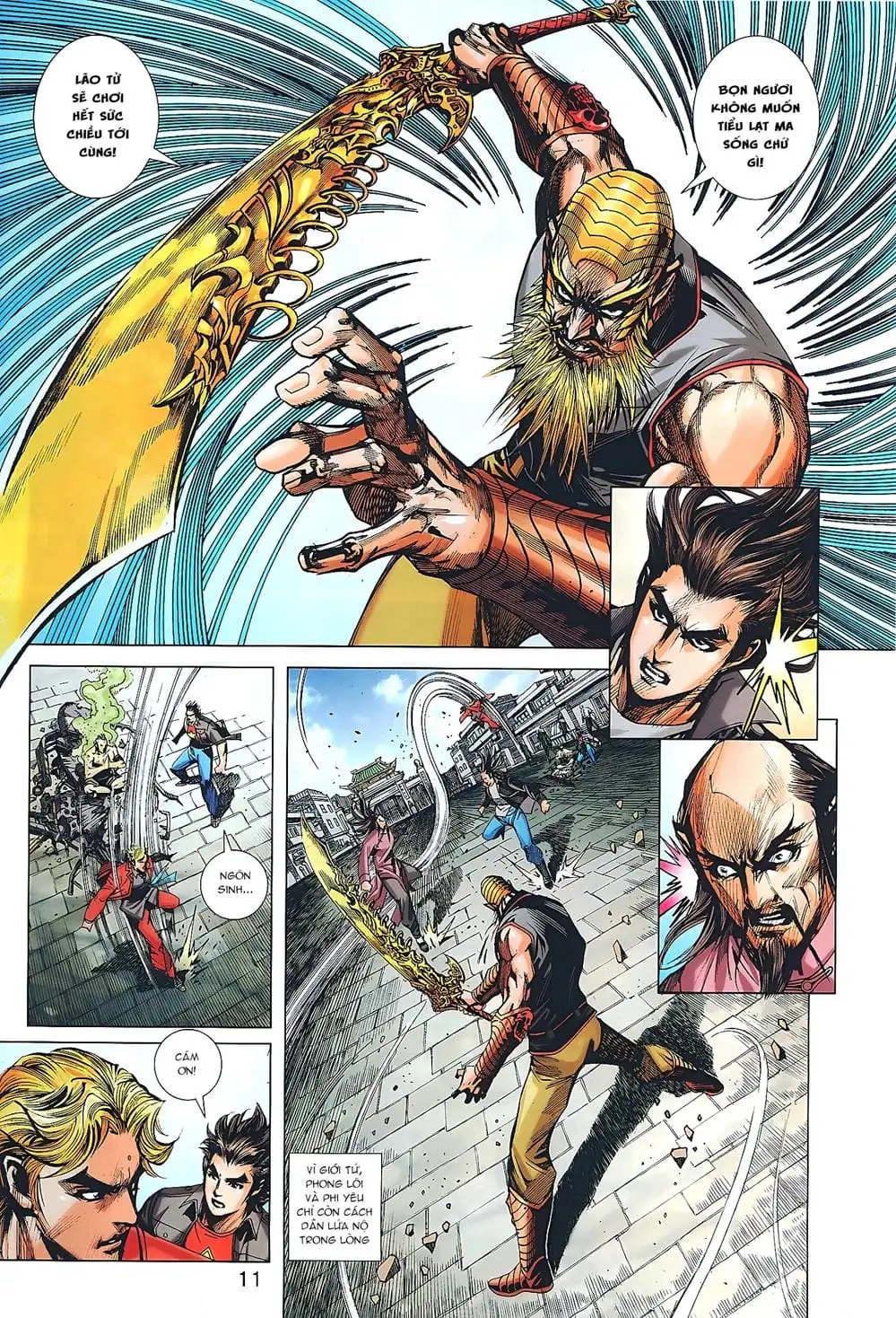 Truyện Tranh Tân Tác Long Hổ Môn trang 4