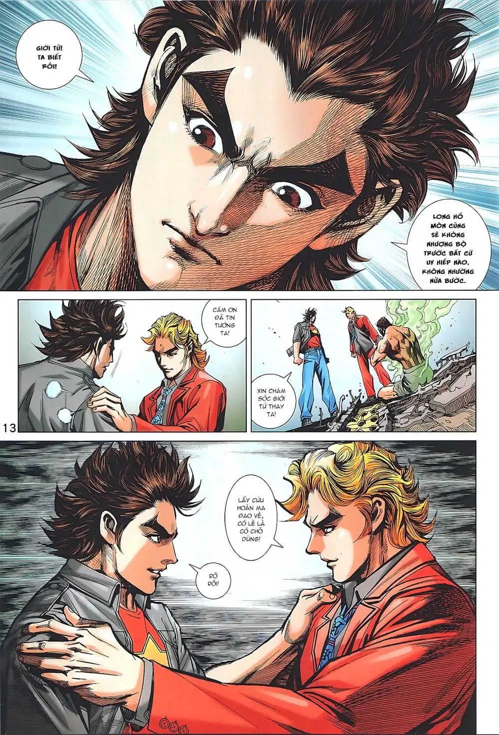 Truyện Tranh Tân Tác Long Hổ Môn trang 4