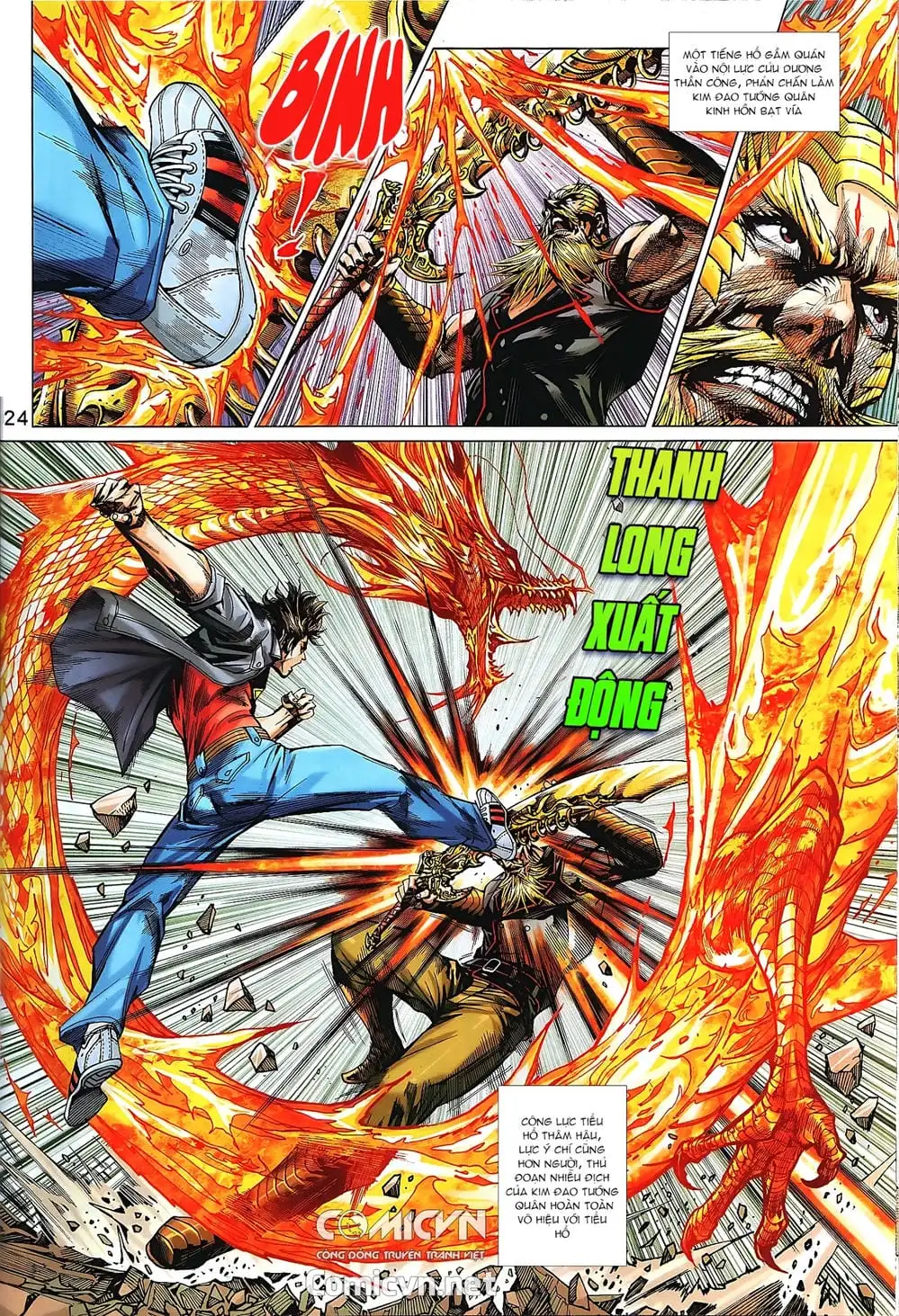 Truyện Tranh Tân Tác Long Hổ Môn trang 4