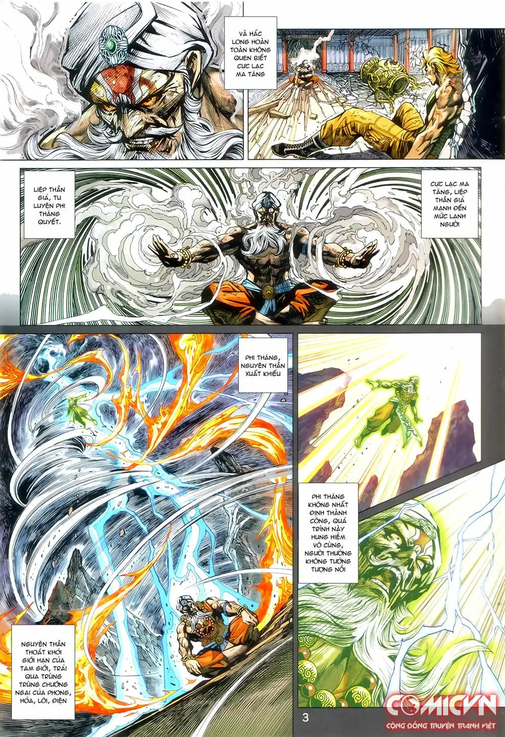 Truyện Tranh Tân Tác Long Hổ Môn trang 4