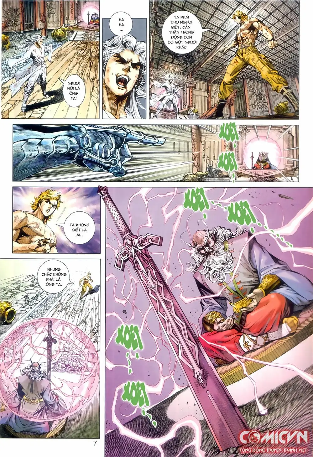 Truyện Tranh Tân Tác Long Hổ Môn trang 4