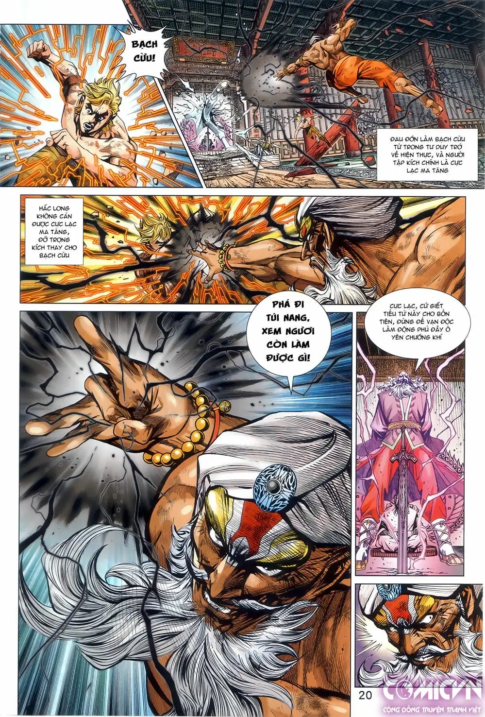 Truyện Tranh Tân Tác Long Hổ Môn trang 4