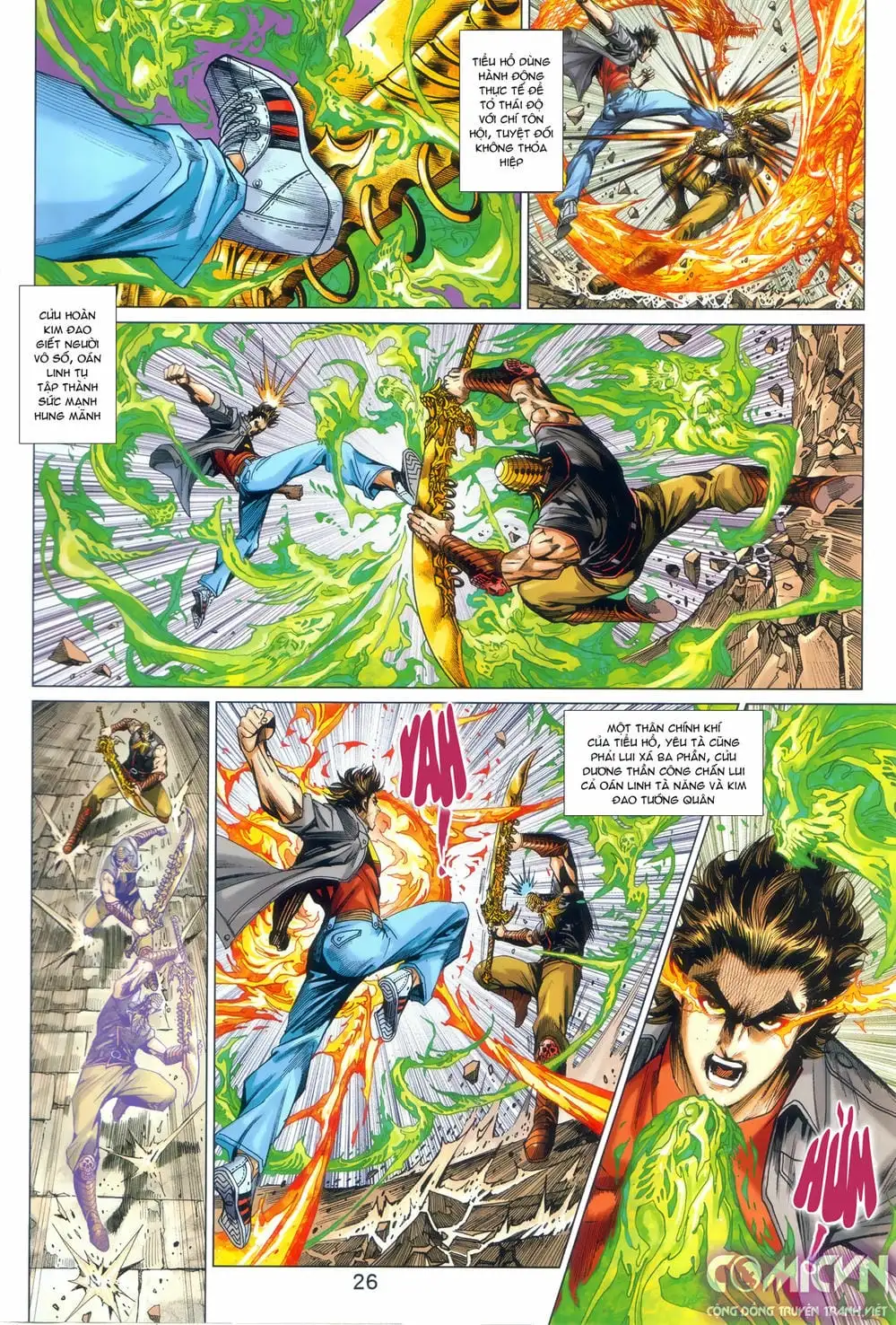 Truyện Tranh Tân Tác Long Hổ Môn trang 4