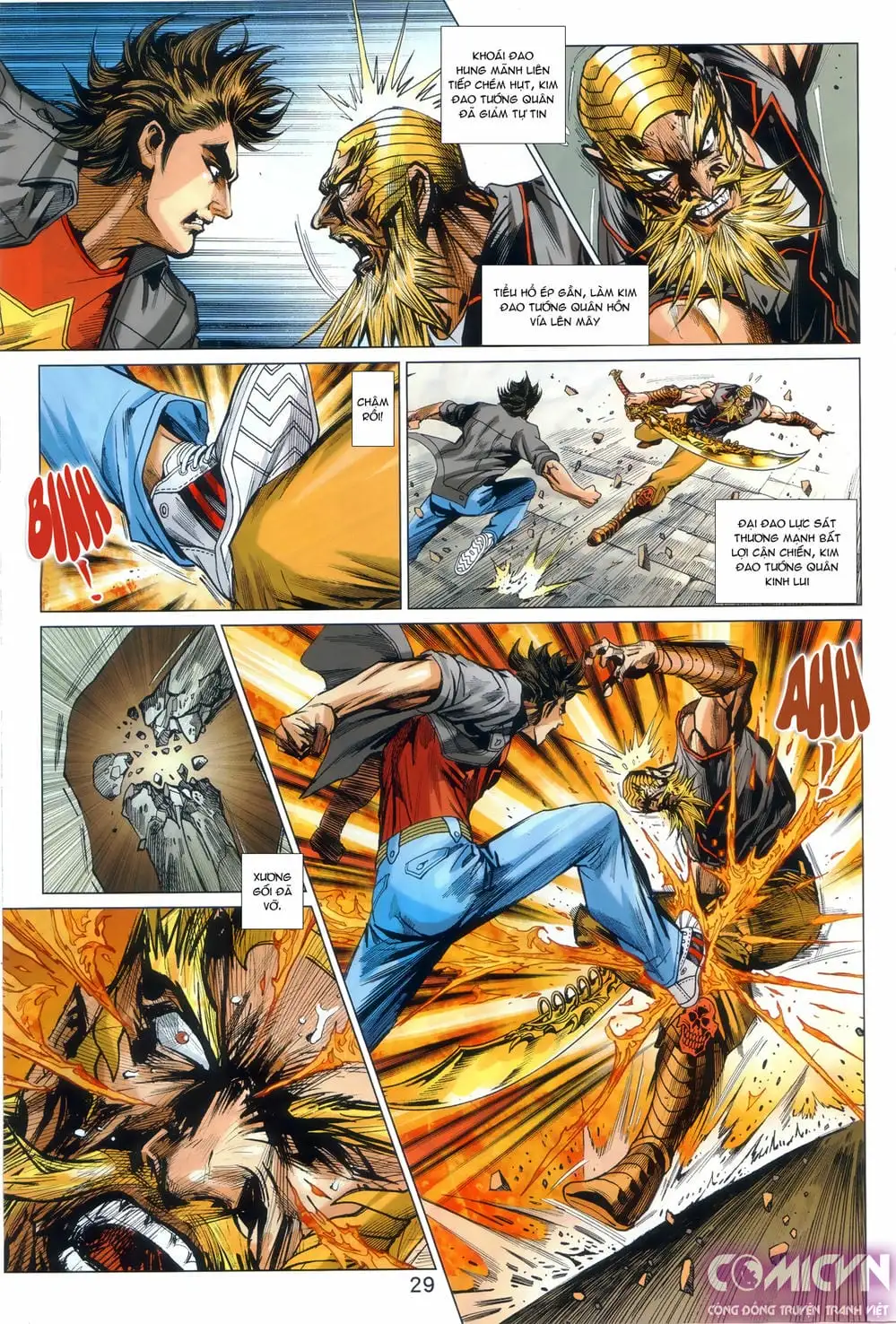 Truyện Tranh Tân Tác Long Hổ Môn trang 4