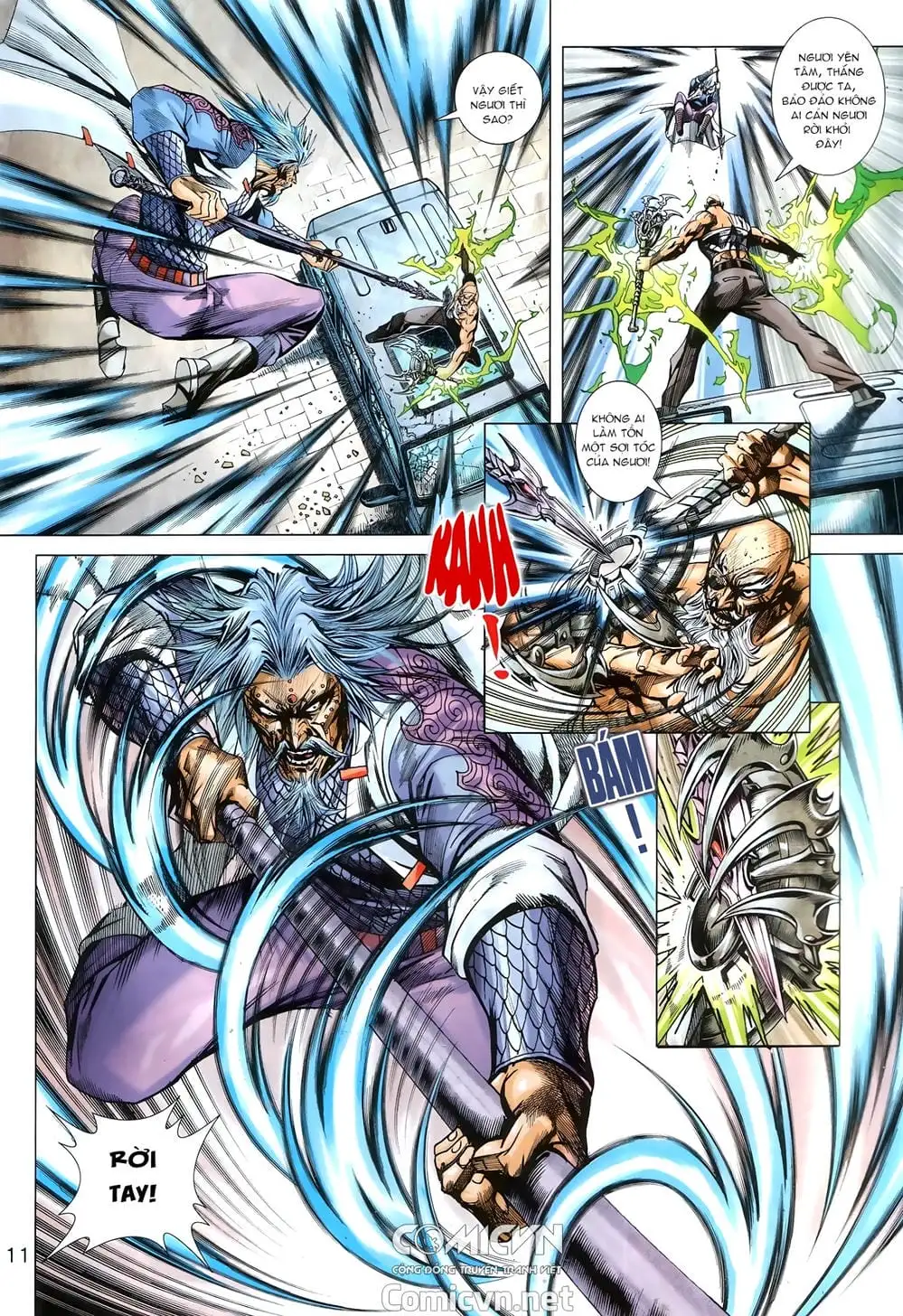 Truyện Tranh Tân Tác Long Hổ Môn trang 4