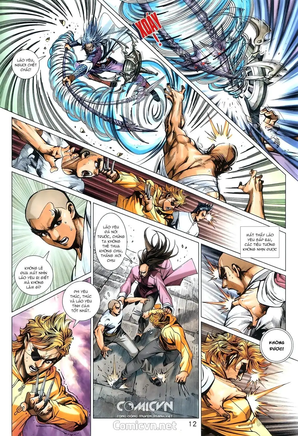 Truyện Tranh Tân Tác Long Hổ Môn trang 4