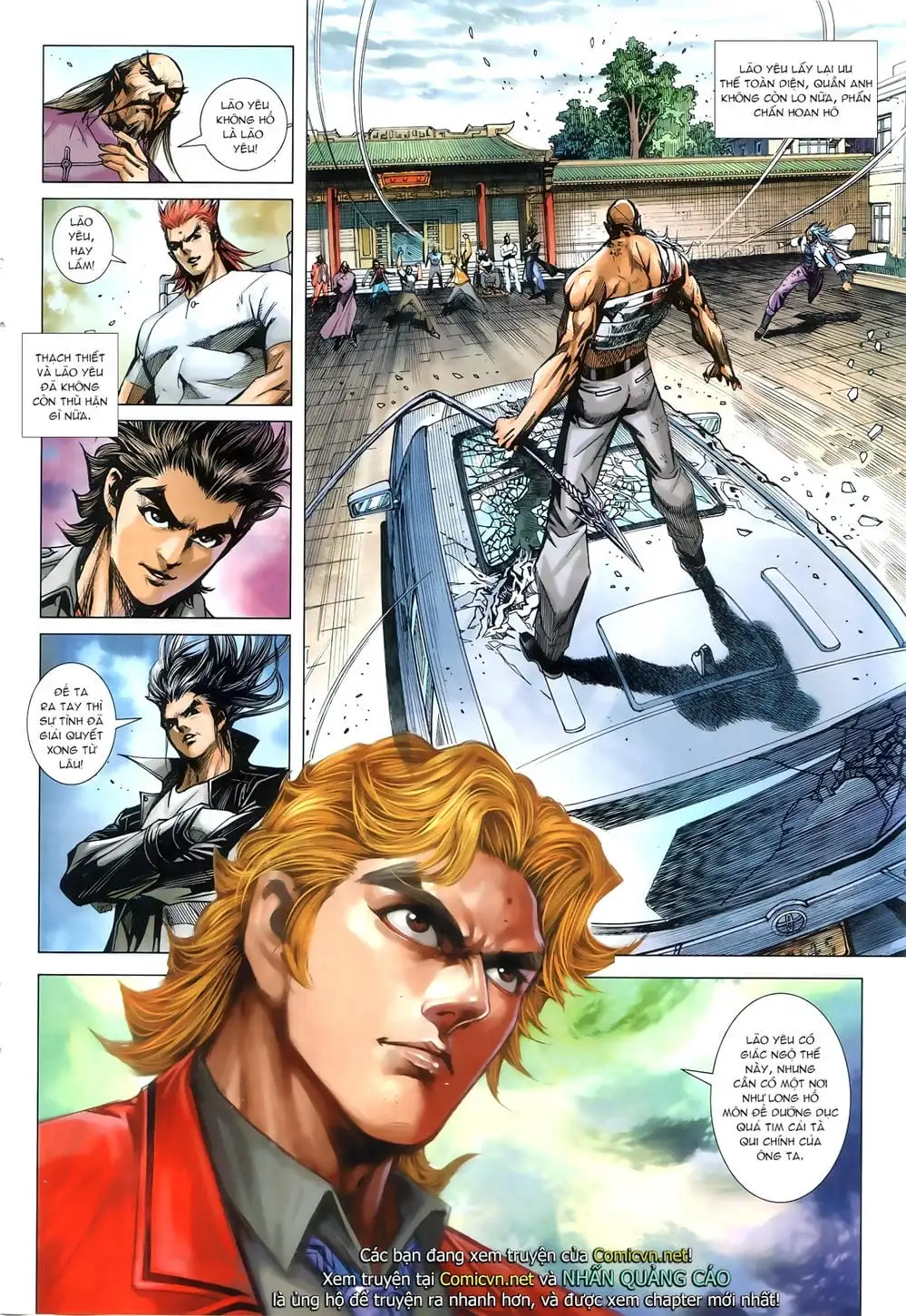 Truyện Tranh Tân Tác Long Hổ Môn trang 4