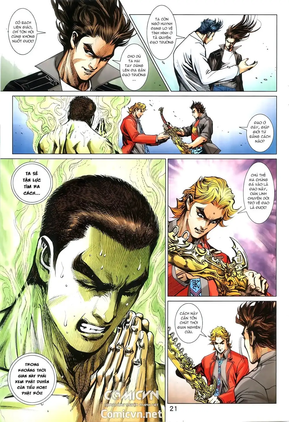 Truyện Tranh Tân Tác Long Hổ Môn trang 4